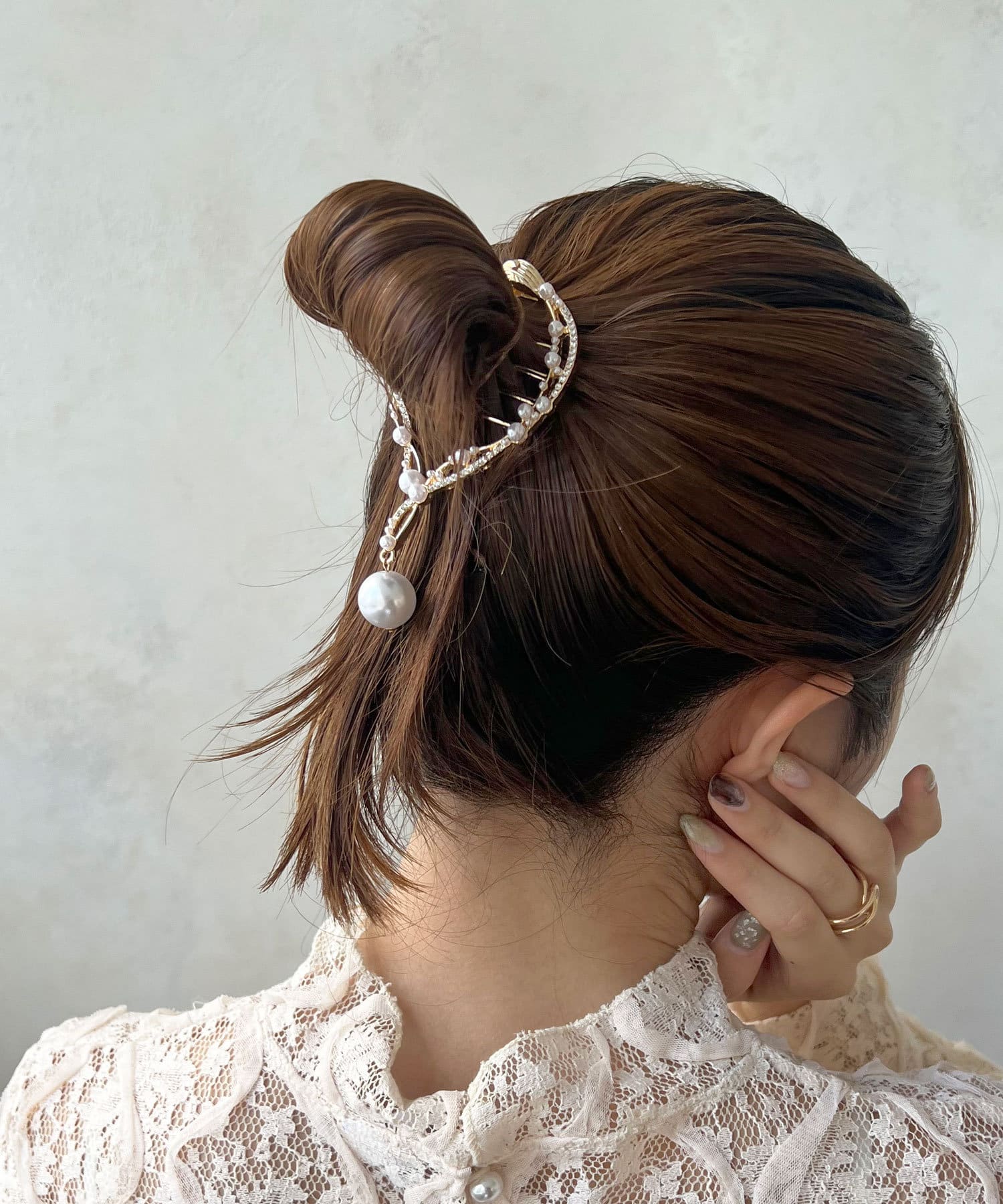 Lattice(ラティス) 【WEB限定】【人気の為再入荷】【オケージョン】パールシニヨンカフ