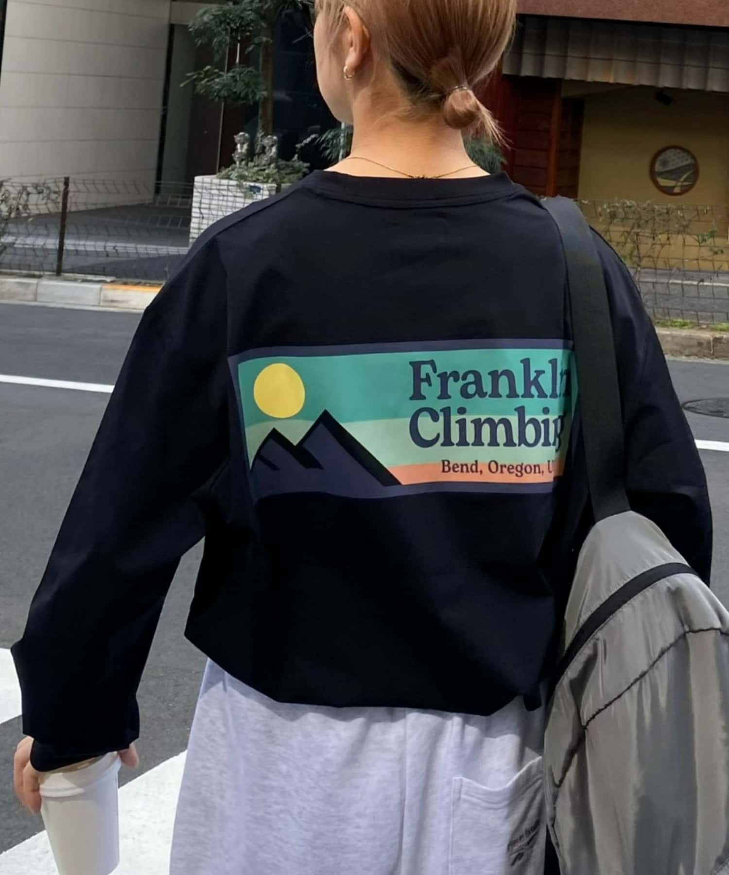 Franklin Climbing】バックプリントロンTee | CIAOPANIC TYPY(チャオ 