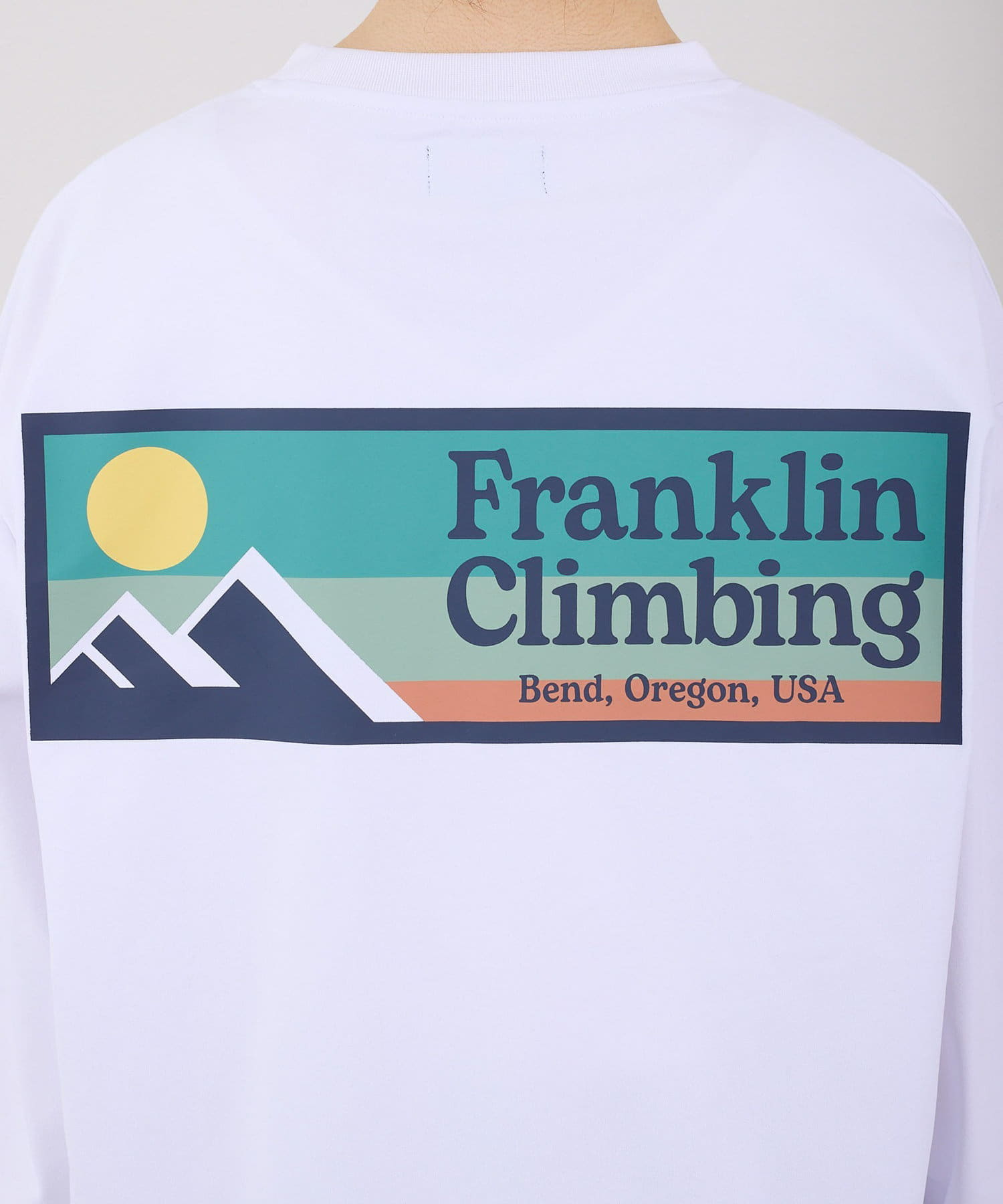 CIAOPANIC TYPY(チャオパニックティピー) 【Franklin Climbing】バックプリントロンTee