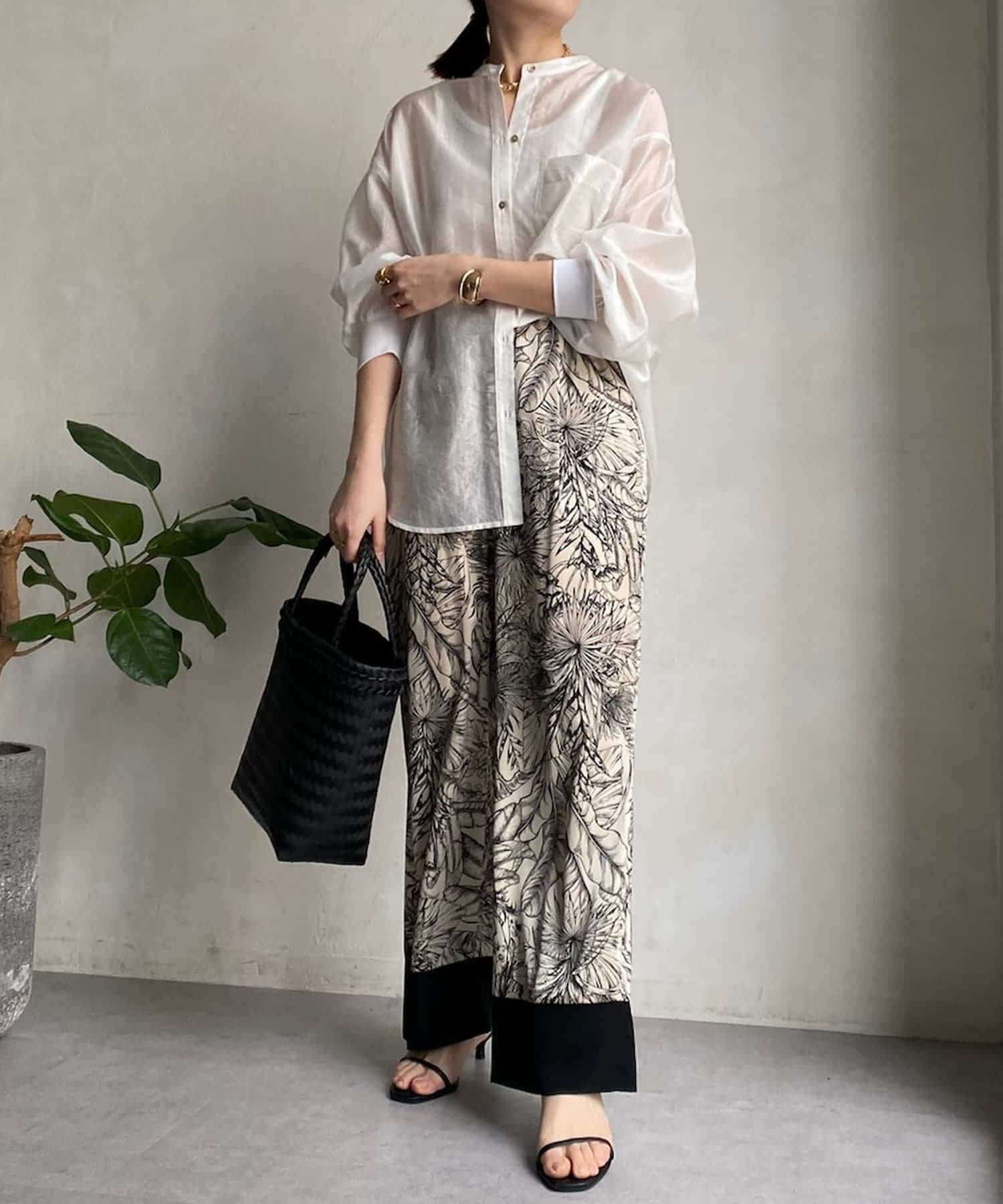 DOUDOU ドゥドゥ　シアー袖リブシャツ　美品 シアー袖リブシャツ | DOUDOU(ドゥドゥ)レディース | PAL CLOSET