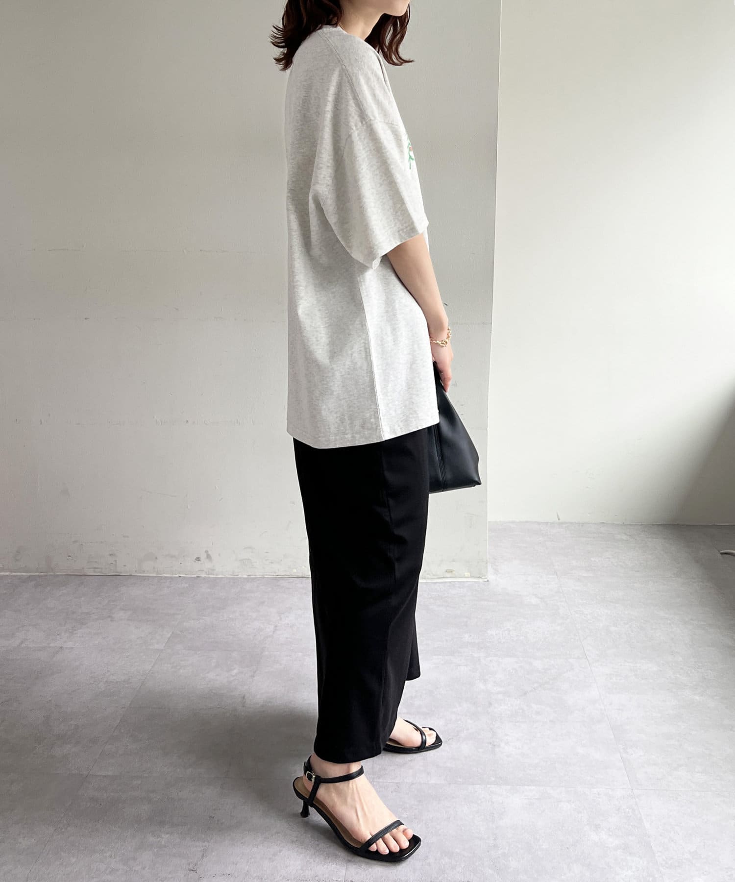 DISCOAT(ディスコート) ≪WEB限定≫【ユニセックス】マウンテンプリントビッグTシャツ