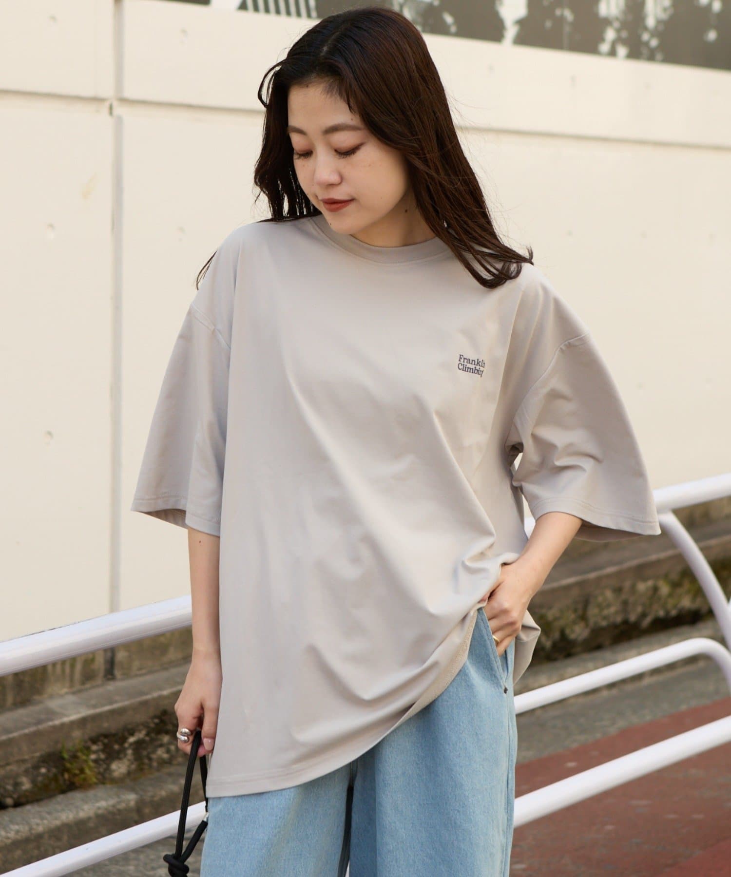 CIAOPANIC TYPY(チャオパニックティピー) 【Franklin Climbing】バックロゴ半袖Tee