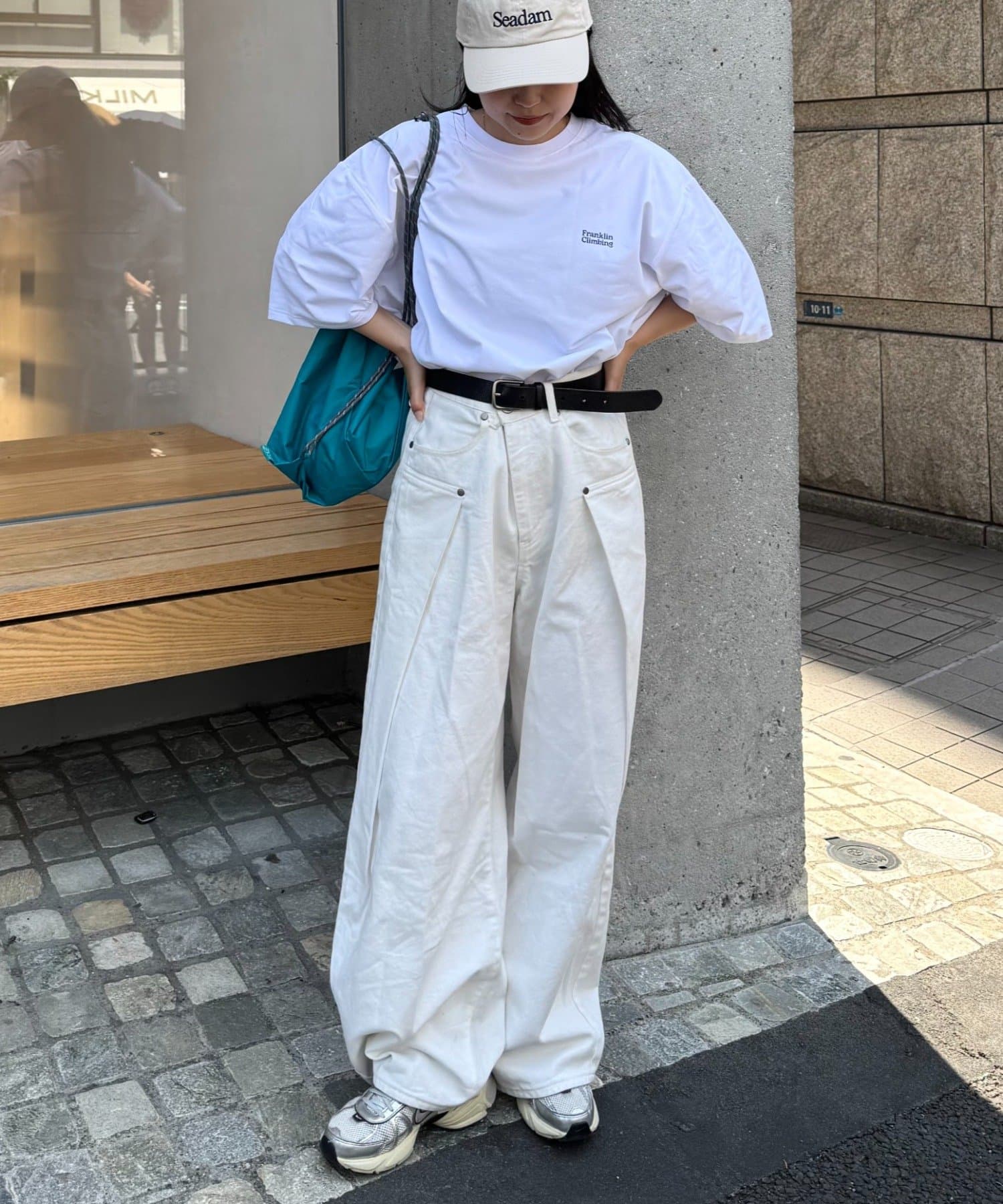 Franklin Climbing】グラフィックバックロゴ半袖Tee | CIAOPANIC