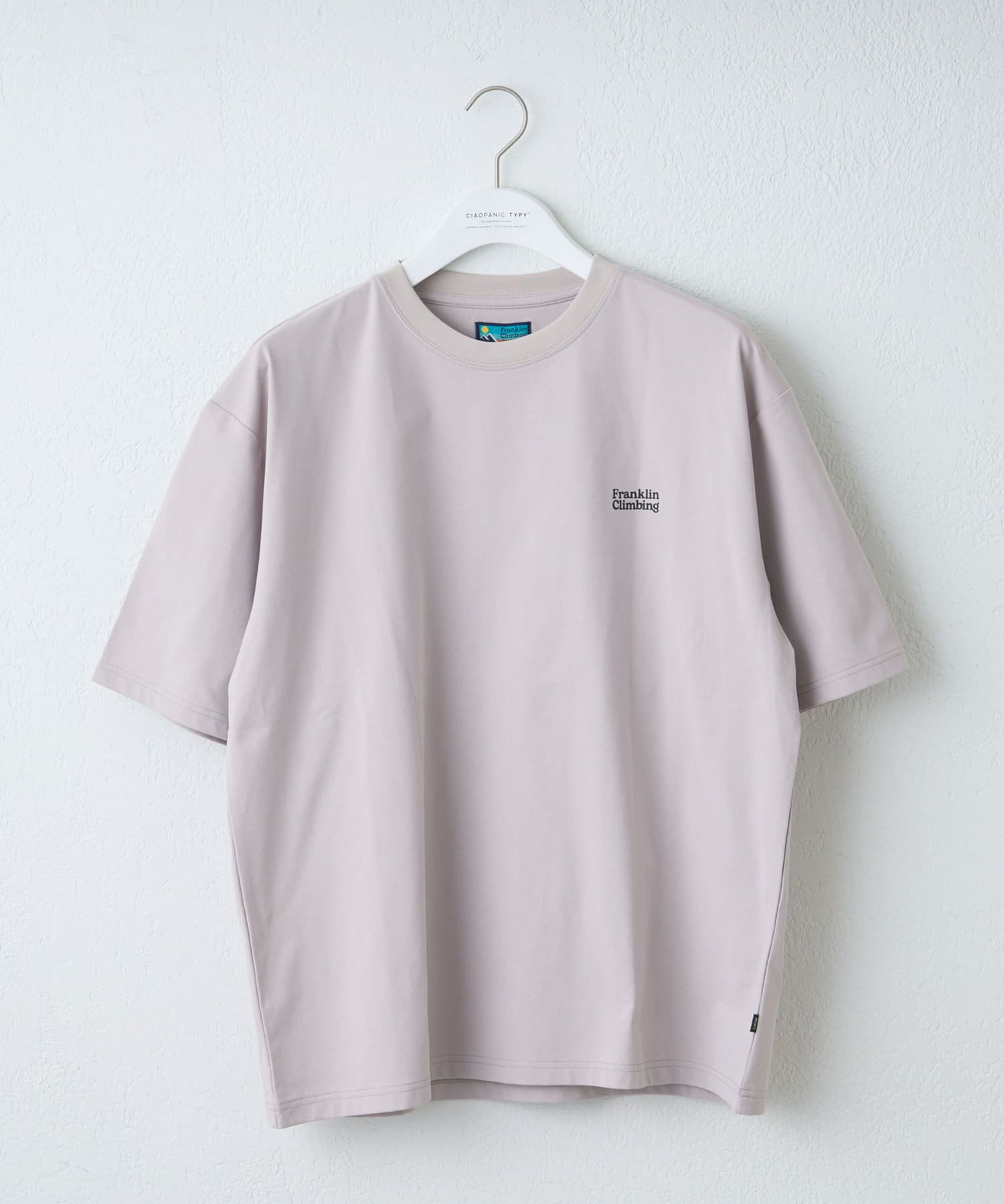 CIAOPANIC TYPY(チャオパニックティピー) 【Franklin Climbing】グラフィックバックロゴ半袖Tee