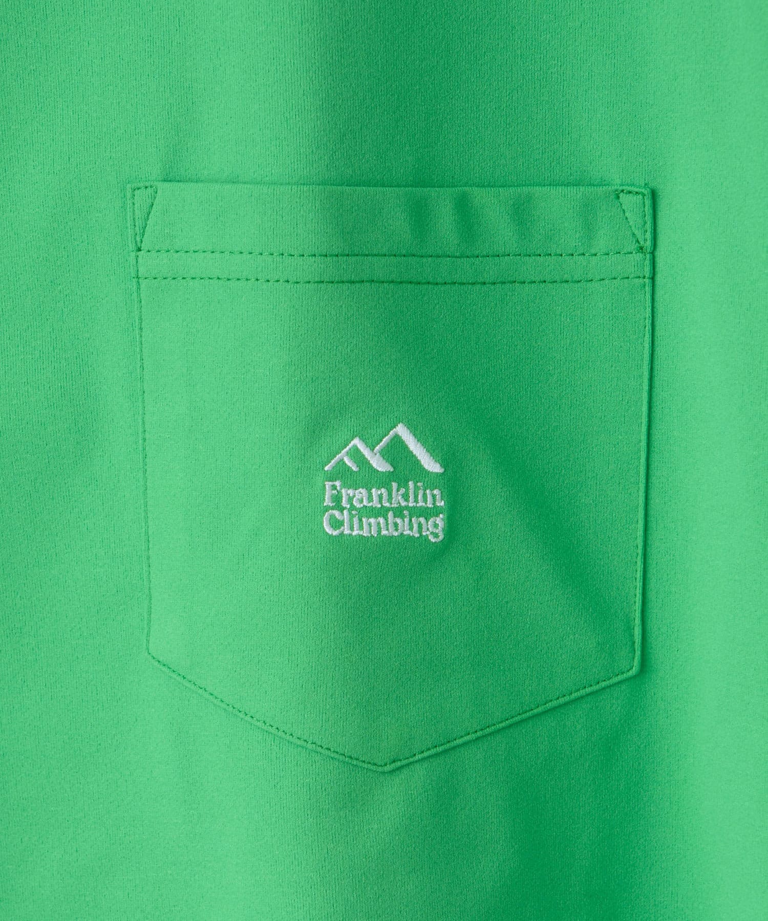 CIAOPANIC TYPY(チャオパニックティピー) 【Franklin Climbing】ワンポイント刺繍ポケット半袖Tee