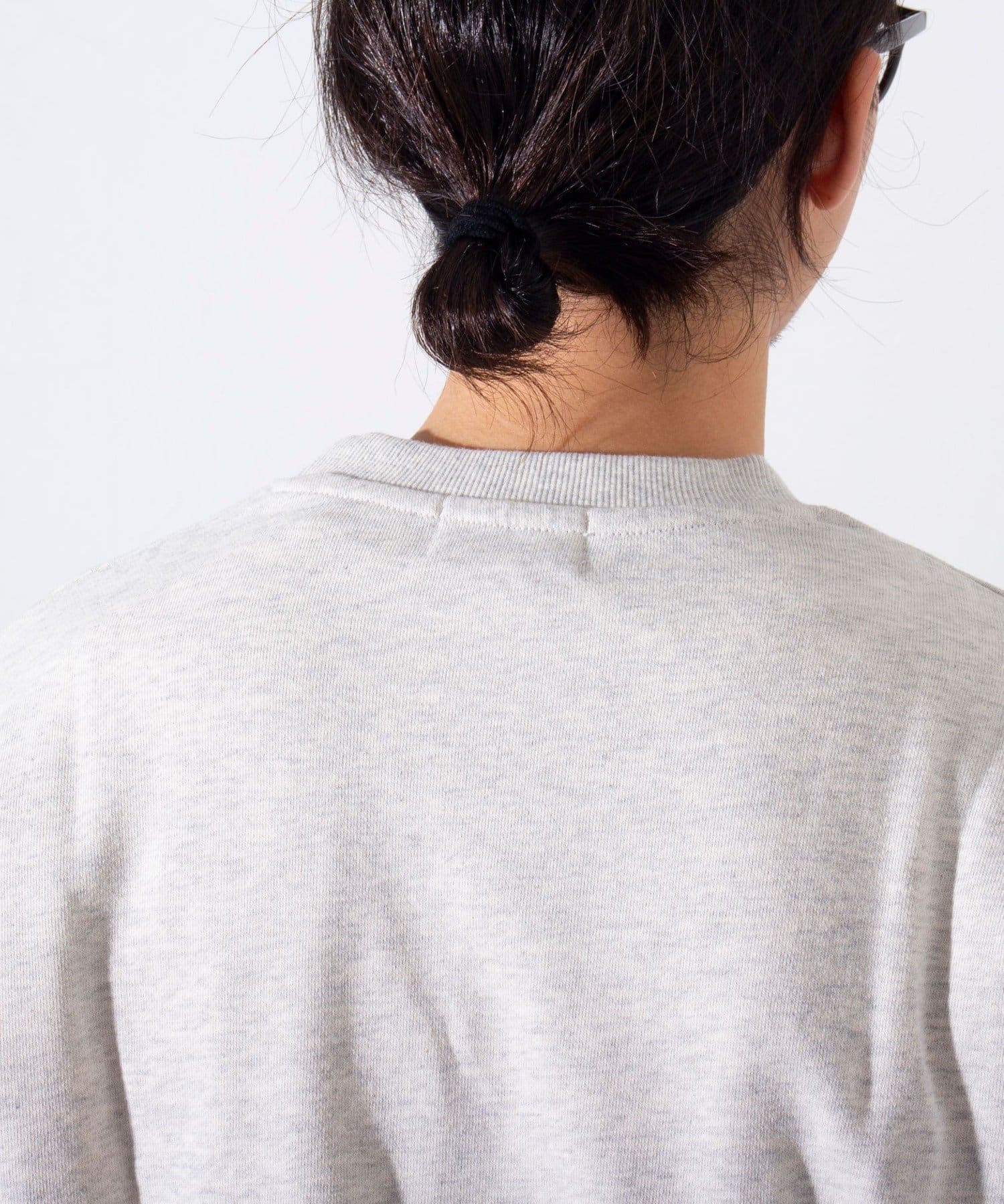 FREDY & GLOSTER(フレディ アンド グロスター) 【GLOSTER】Merci クルーネック ロゴスウェット 裏毛