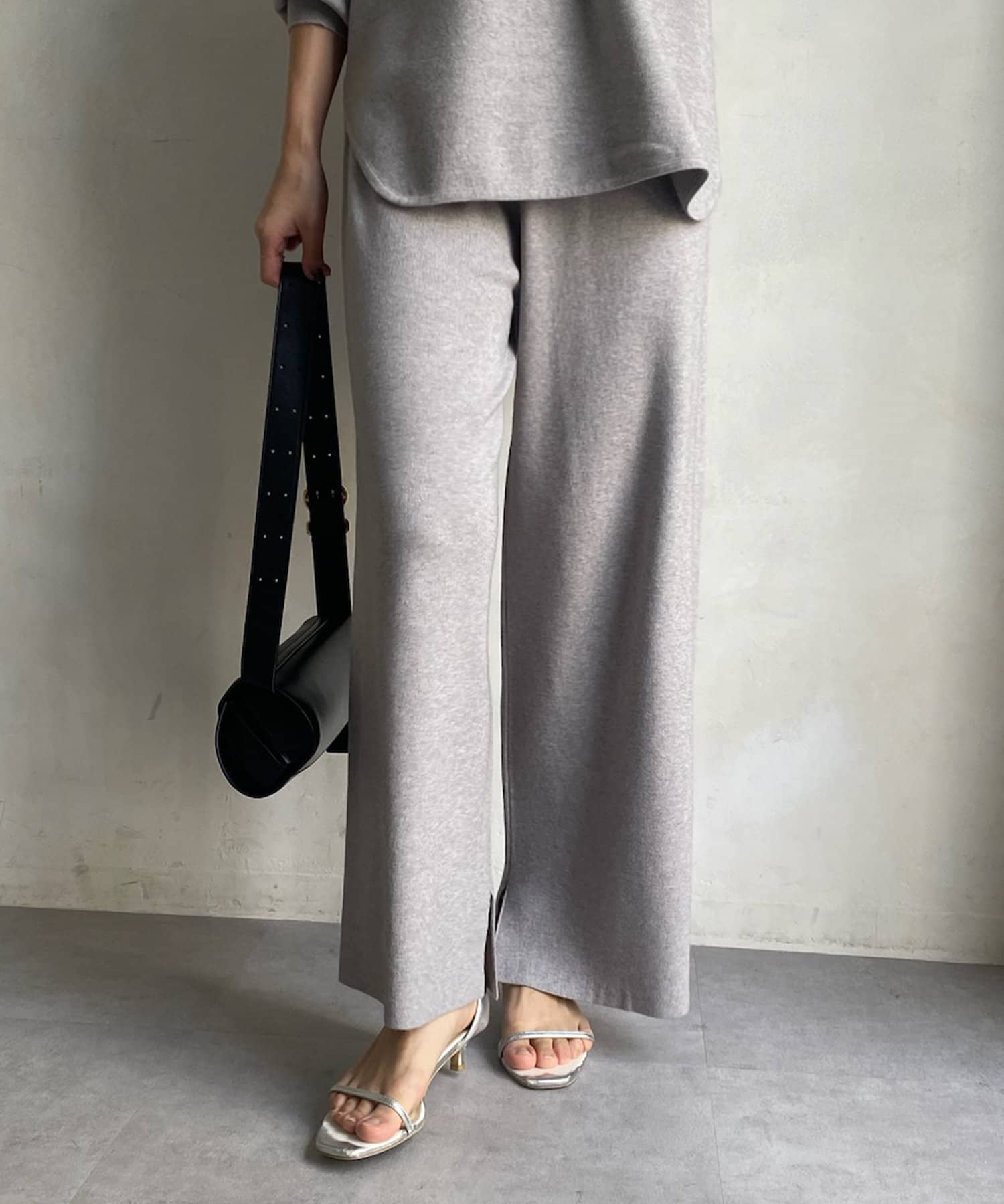 スリットニットパンツ | DOUDOU(ドゥドゥ)レディース | PAL CLOSET