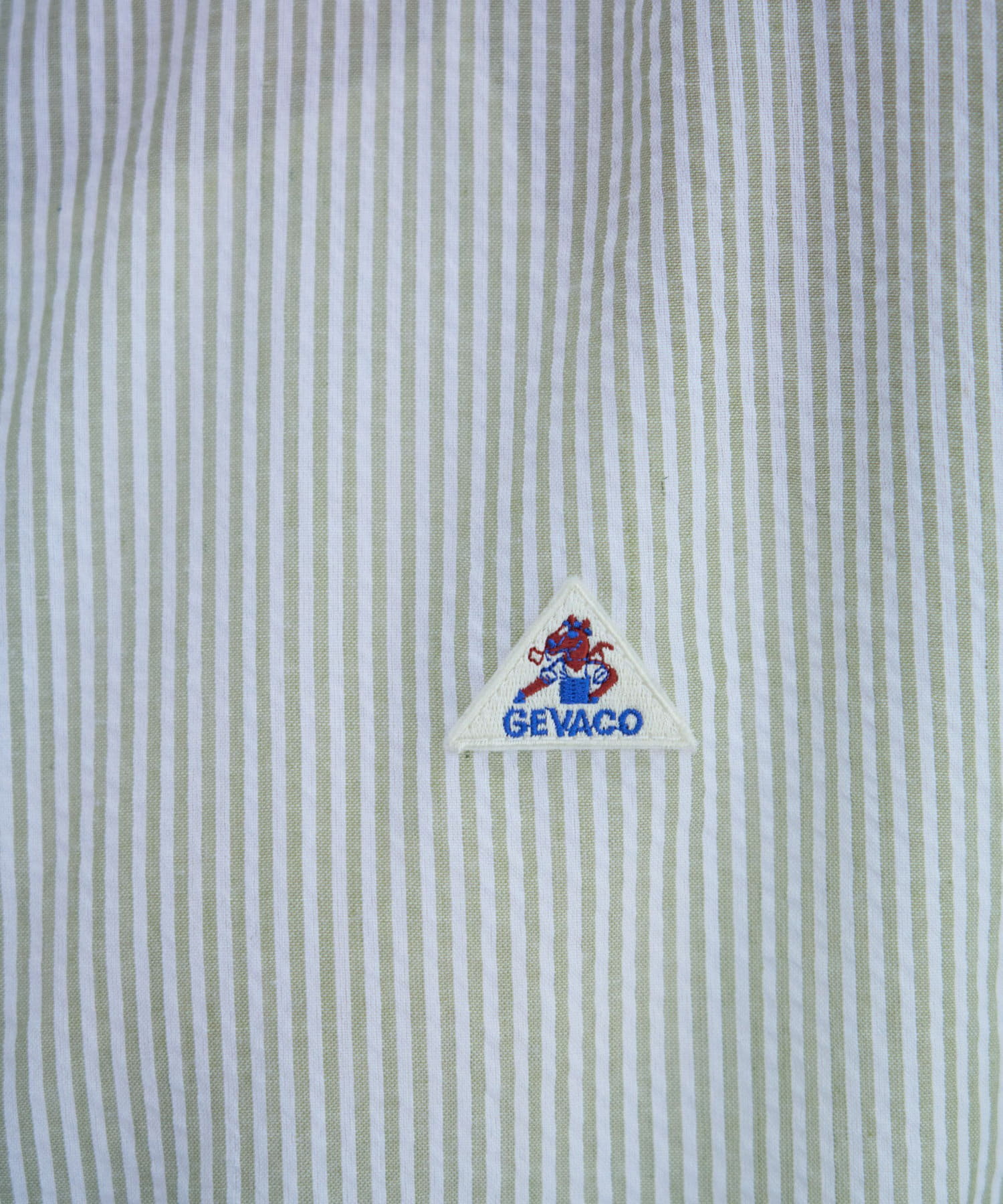 CIAOPANIC TYPY(チャオパニックティピー) 【UNISEX】【GEVACO / ゲバコ】シアサッカーバンドカラーシャツ