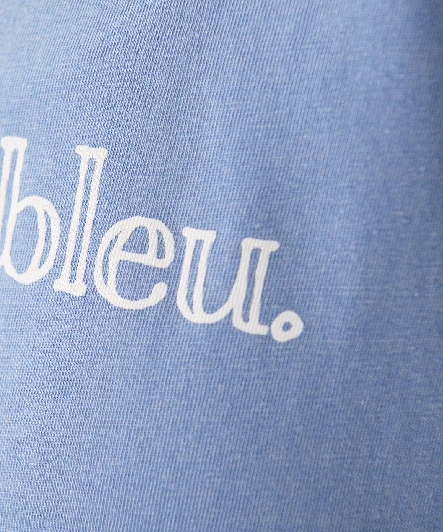 COLLAGE GALLARDAGALANTE(コラージュ ガリャルダガランテ) 【LES PETITS BASICS】La vie en blue Tシャツ