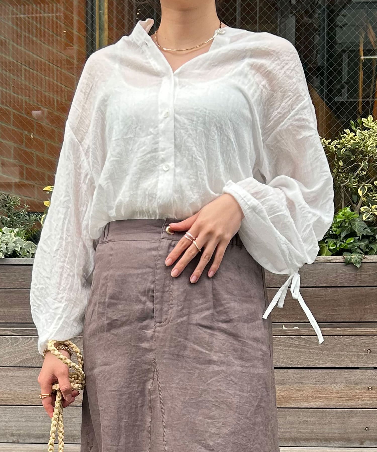 SHE Tokyo Joie white 1サイズ シートーキョー ブラウス