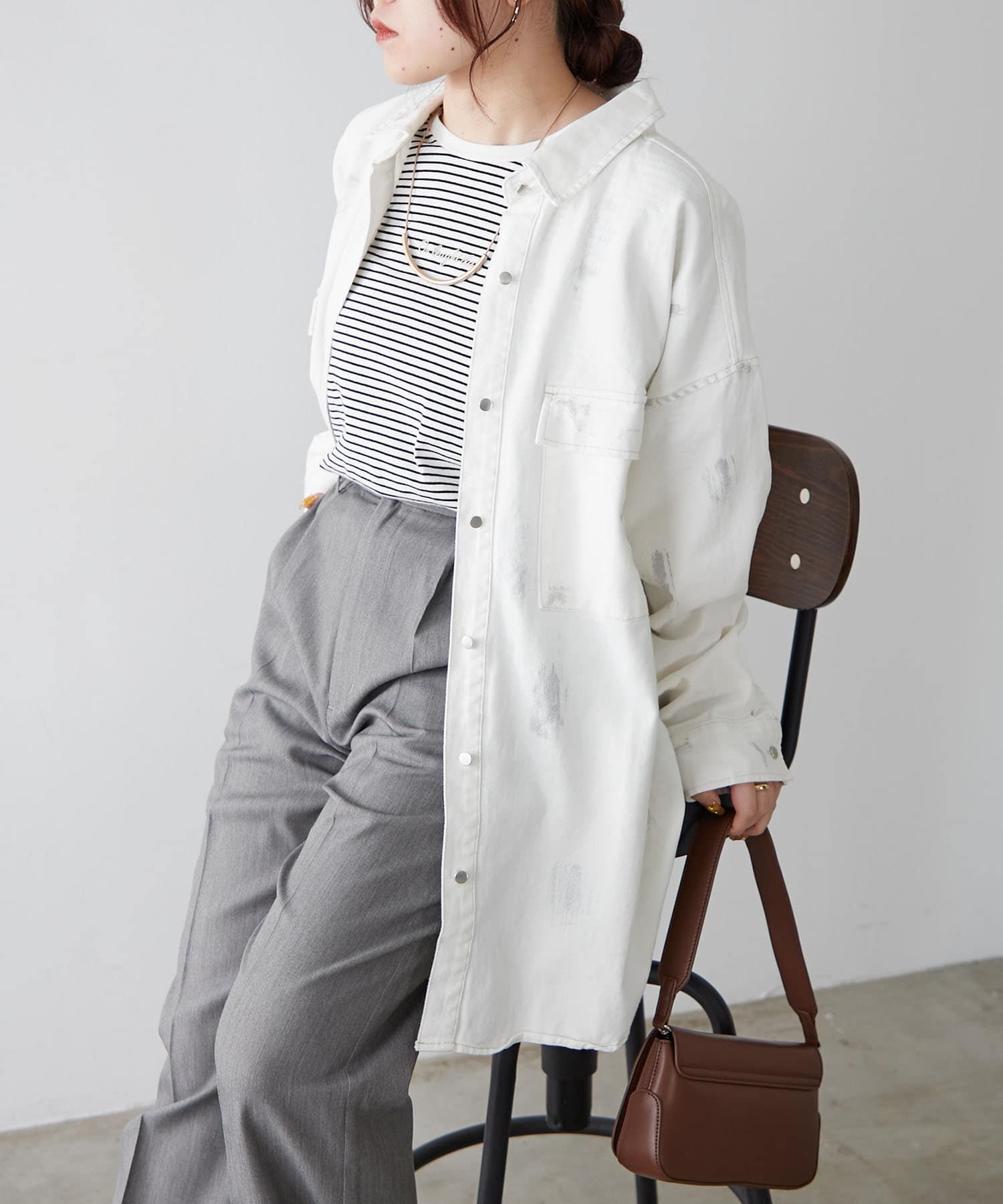 リメークデニムシャツジャケット 楽天市場】メゾンキツネ MAISON KITSUNE シャツジャケット