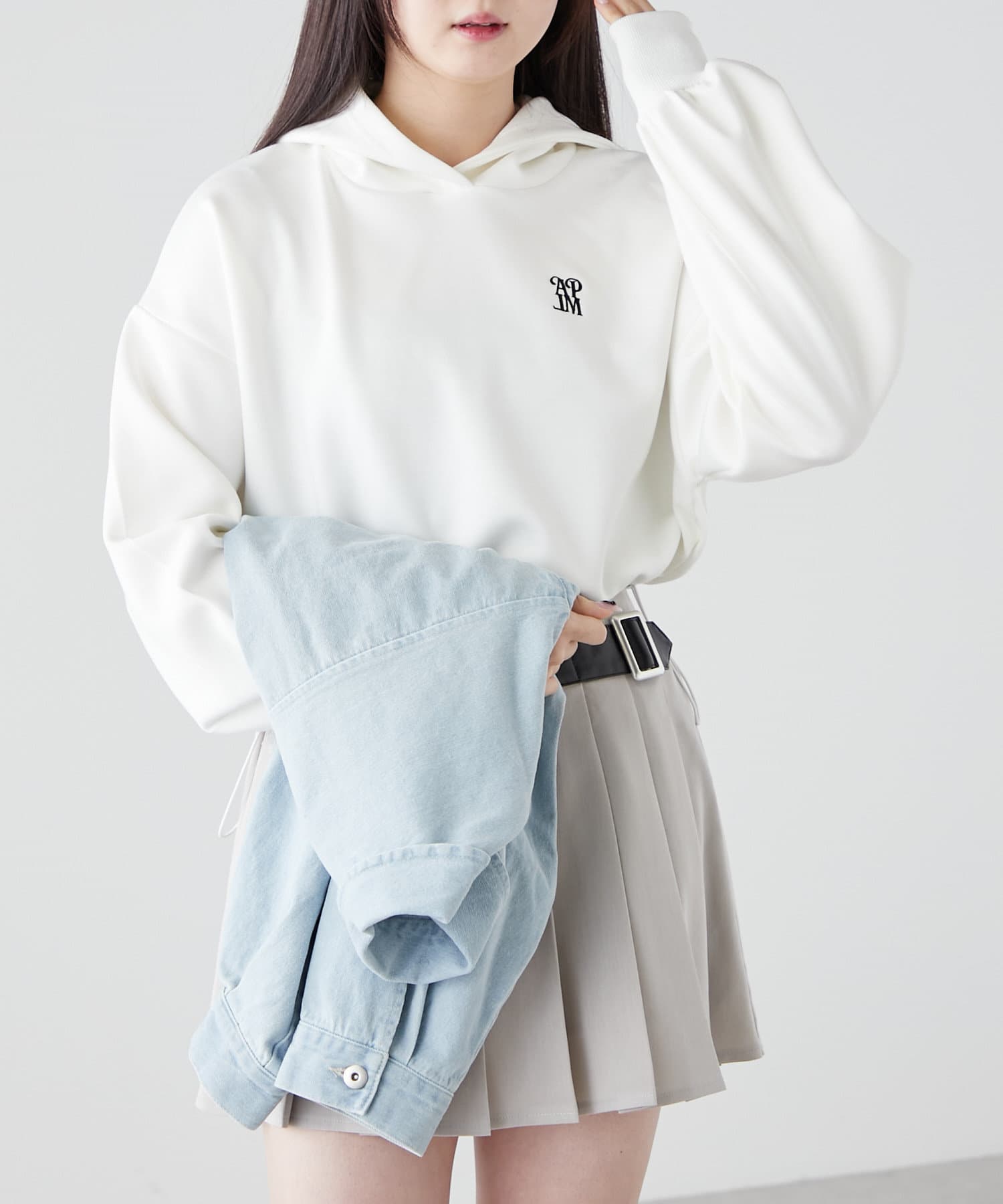 ダンボールショート丈パーカー | Remind me and forever(リマインド