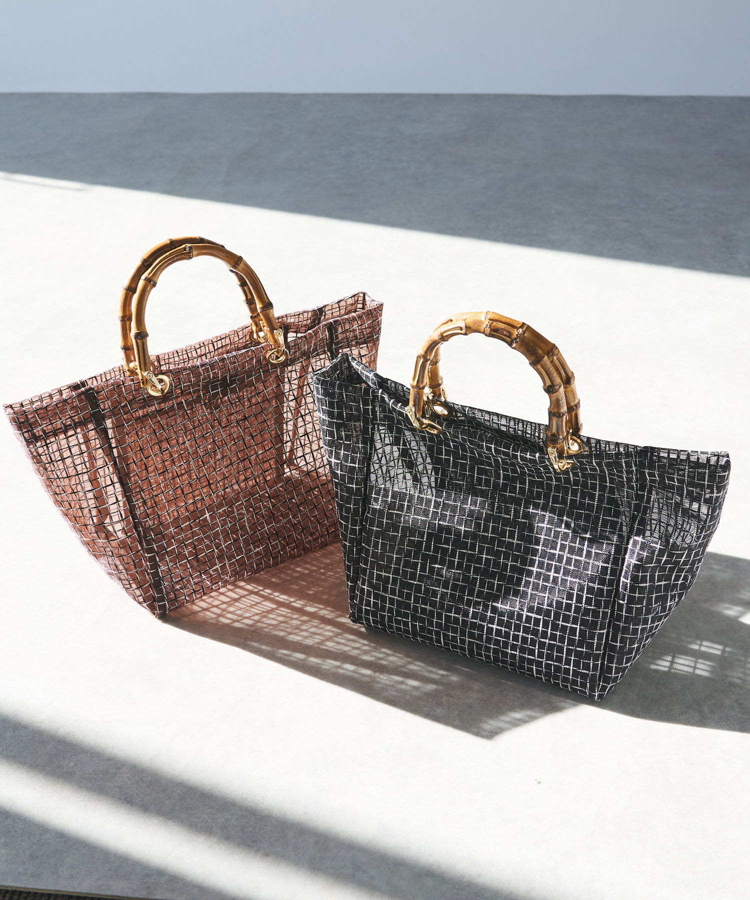 un dix cors(アンディコール) バンブーシアーバッグ