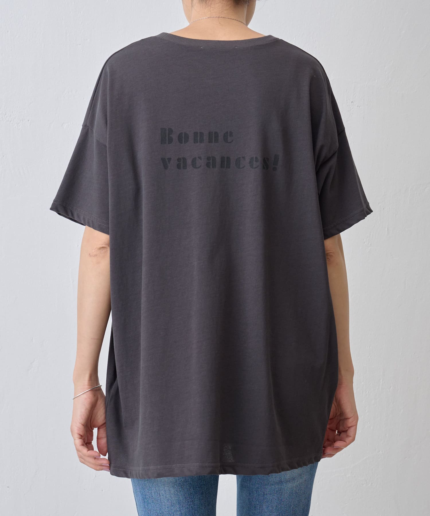 BEARDSLEY(ビアズリー) ロゴバックプリントユルTシャツ