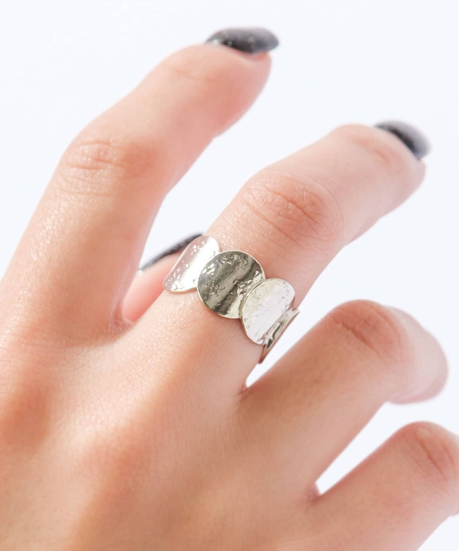 CIAOPANIC(チャオパニック) ムーンフレイヤードリング/ER6リング