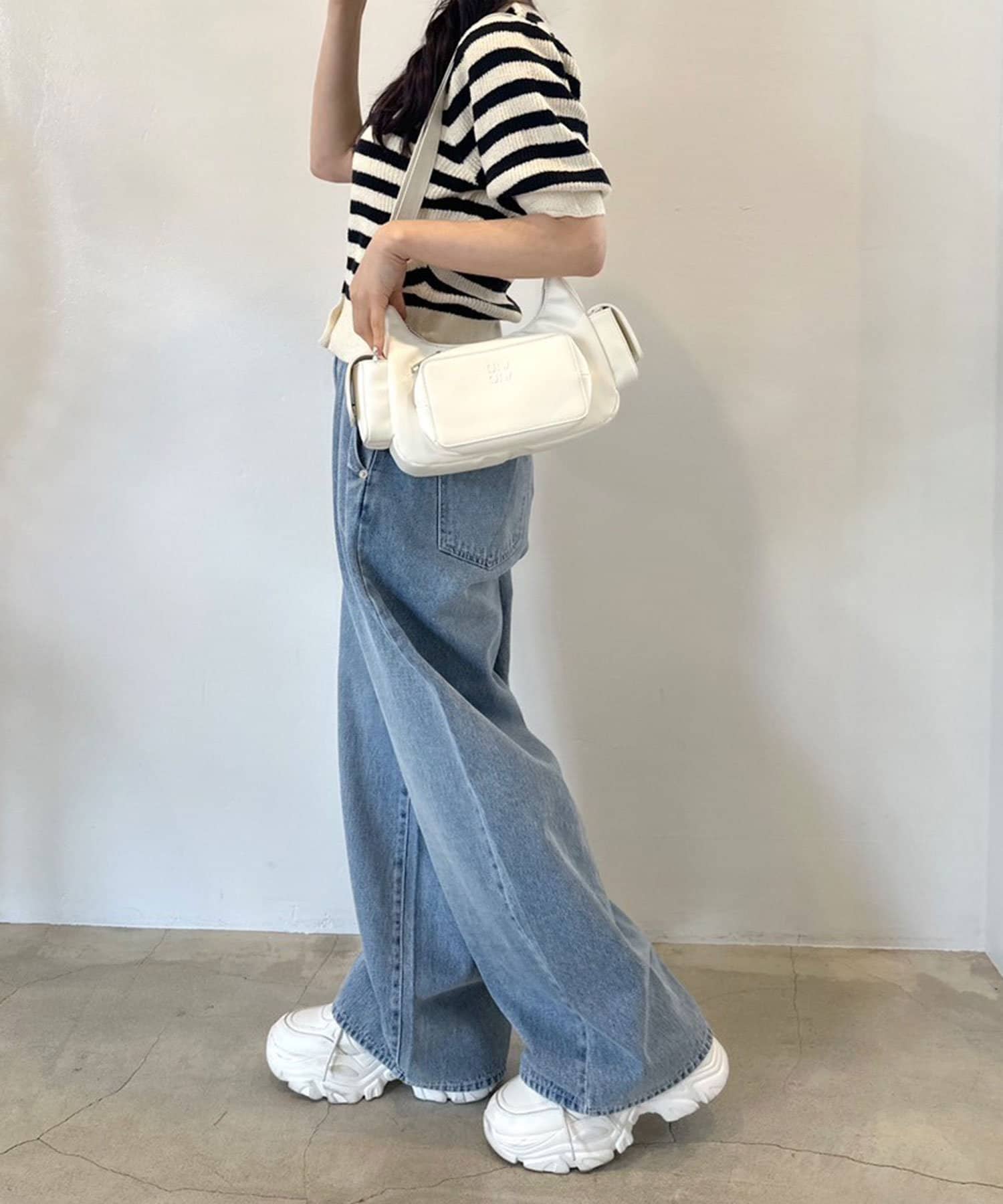 ゆるたぽタックデニムパンツ | OLIVE des OLIVE(オリーブ デ