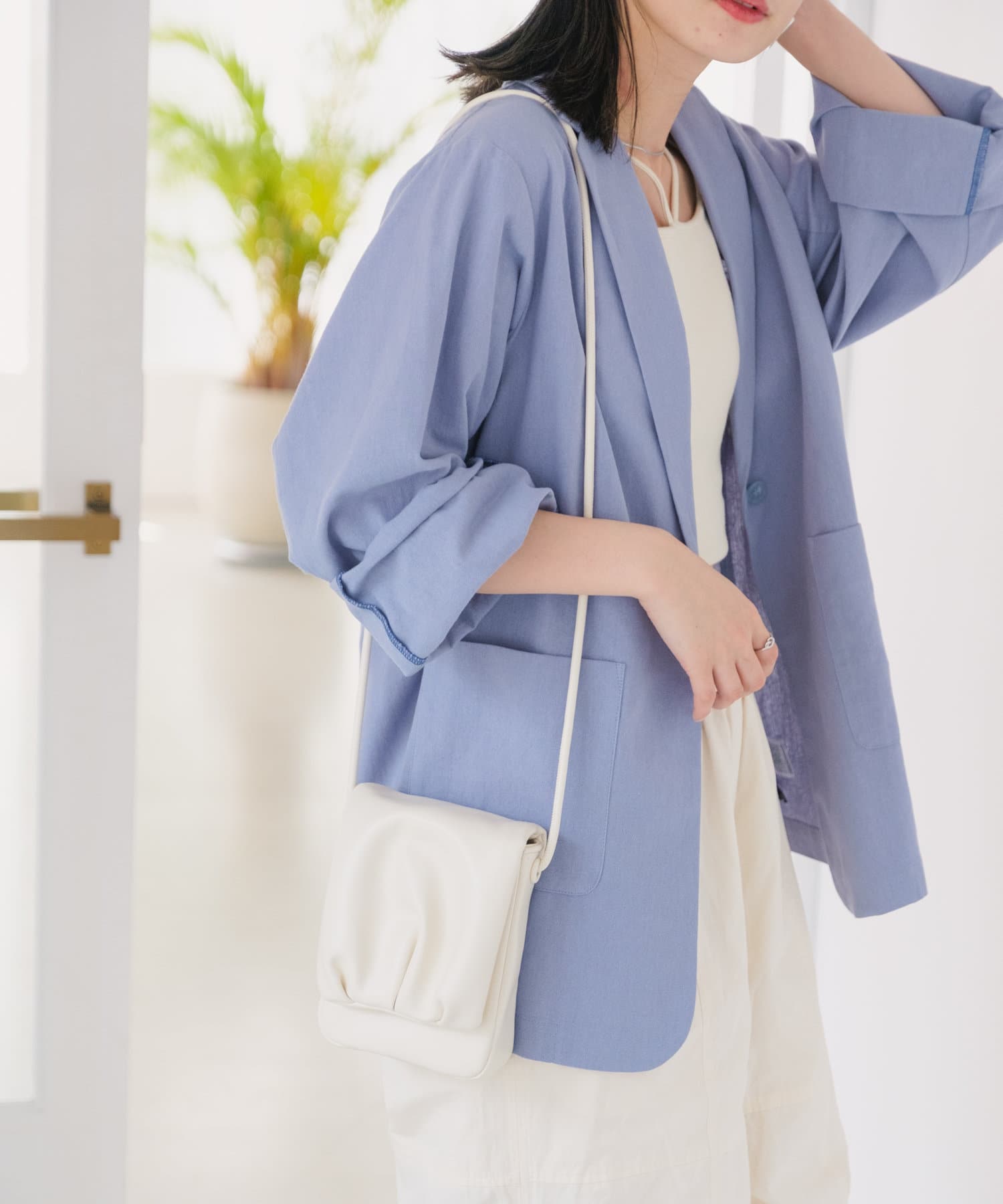 Kastane】ギャザーミニショルダーBAG | OUTLET(アウトレット