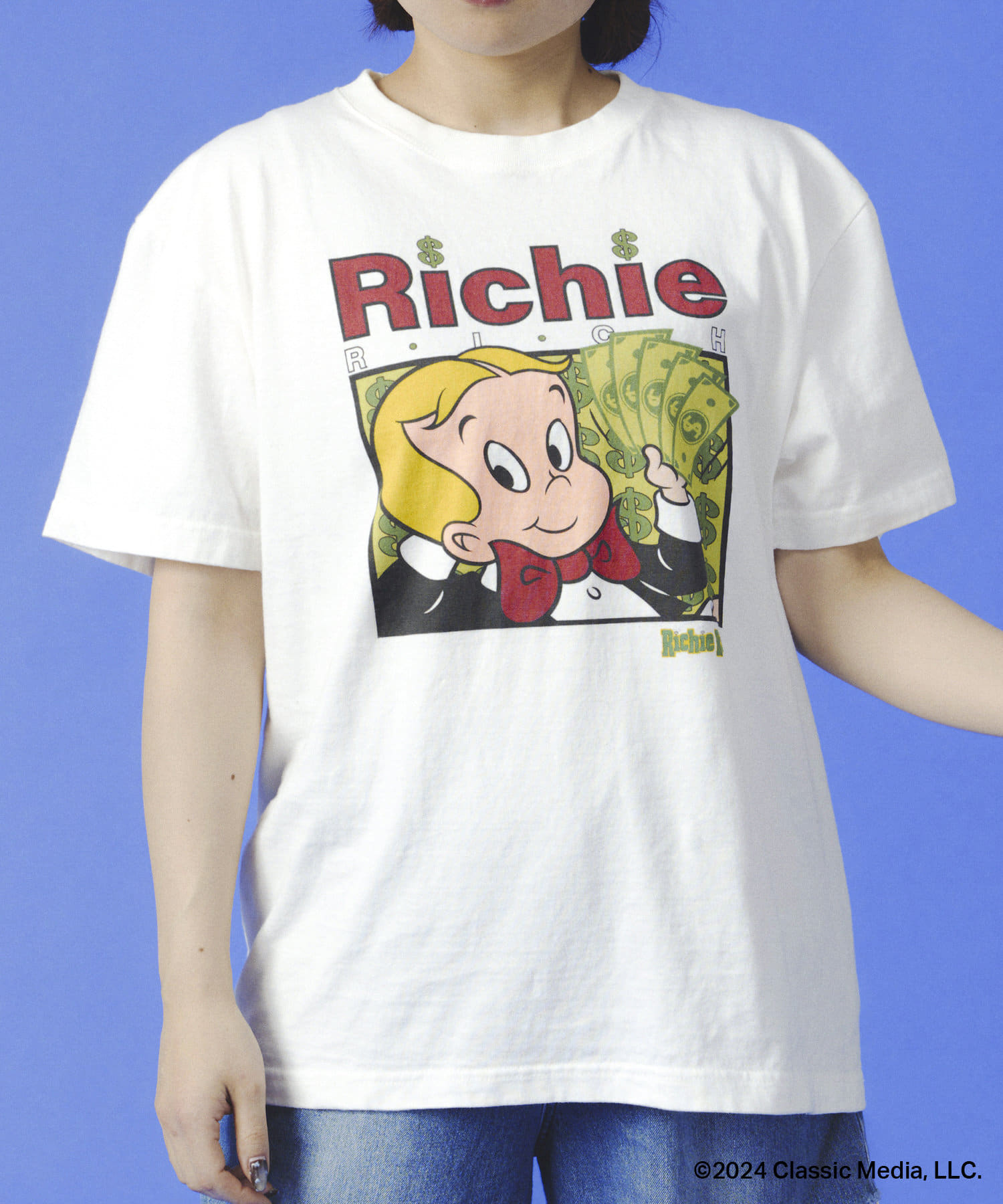 POKEUNI(ポケユニ) Tシャツ RICHIE RICH：XXLサイズ