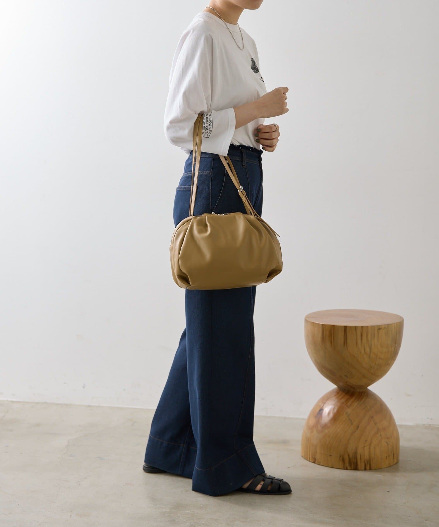 ear PAPILLONNER(イア パピヨネ) 《本革/430g》コロンボストンバッグ