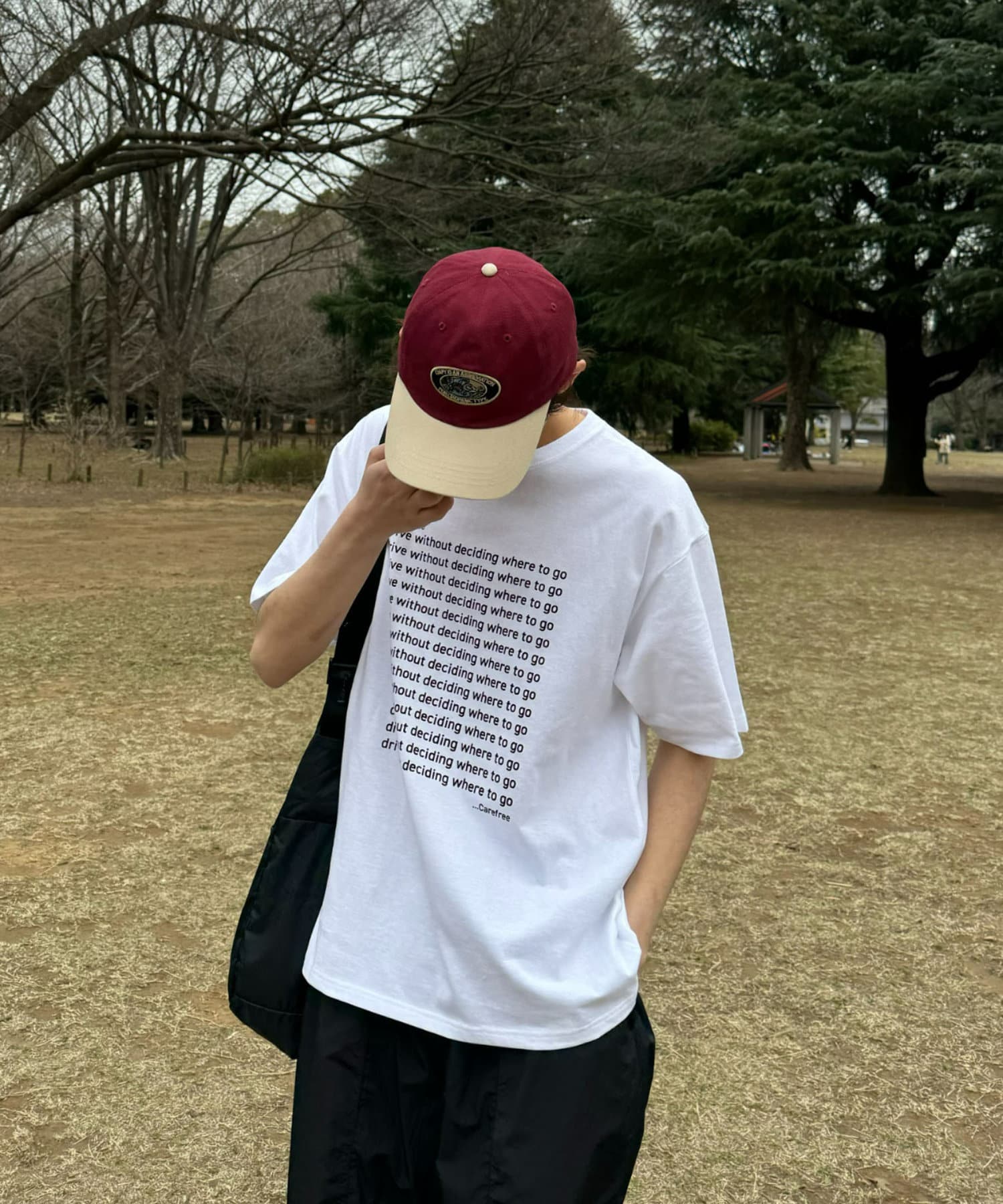 CIAOPANIC TYPY(チャオパニックティピー) 【UNISEX】メッセージプリント半袖Tee