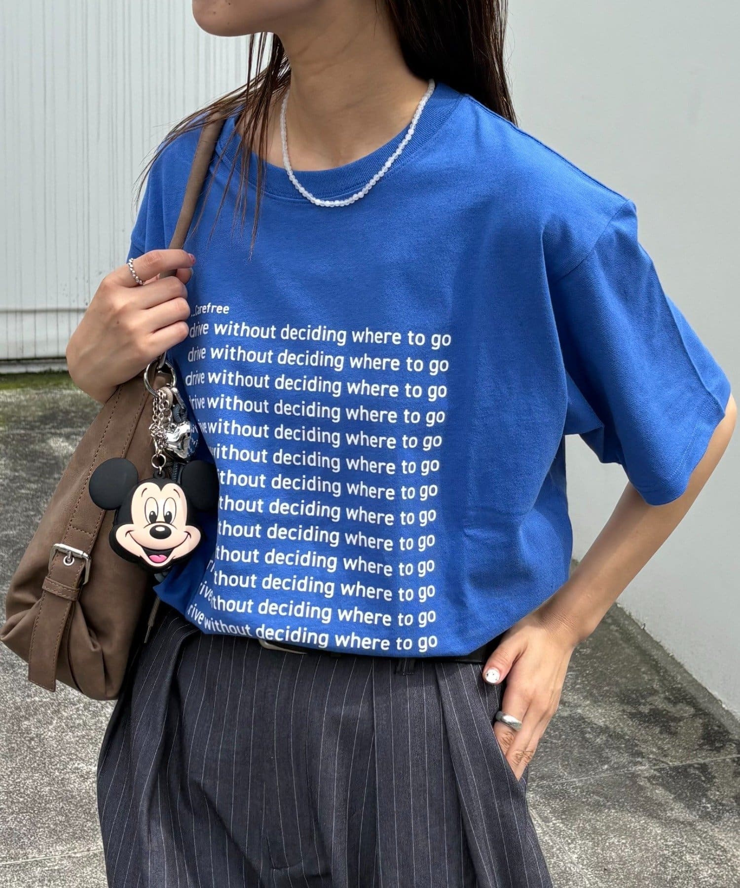 CIAOPANIC TYPY(チャオパニックティピー) 【UNISEX】【新色追加】メッセージプリント半袖Tee