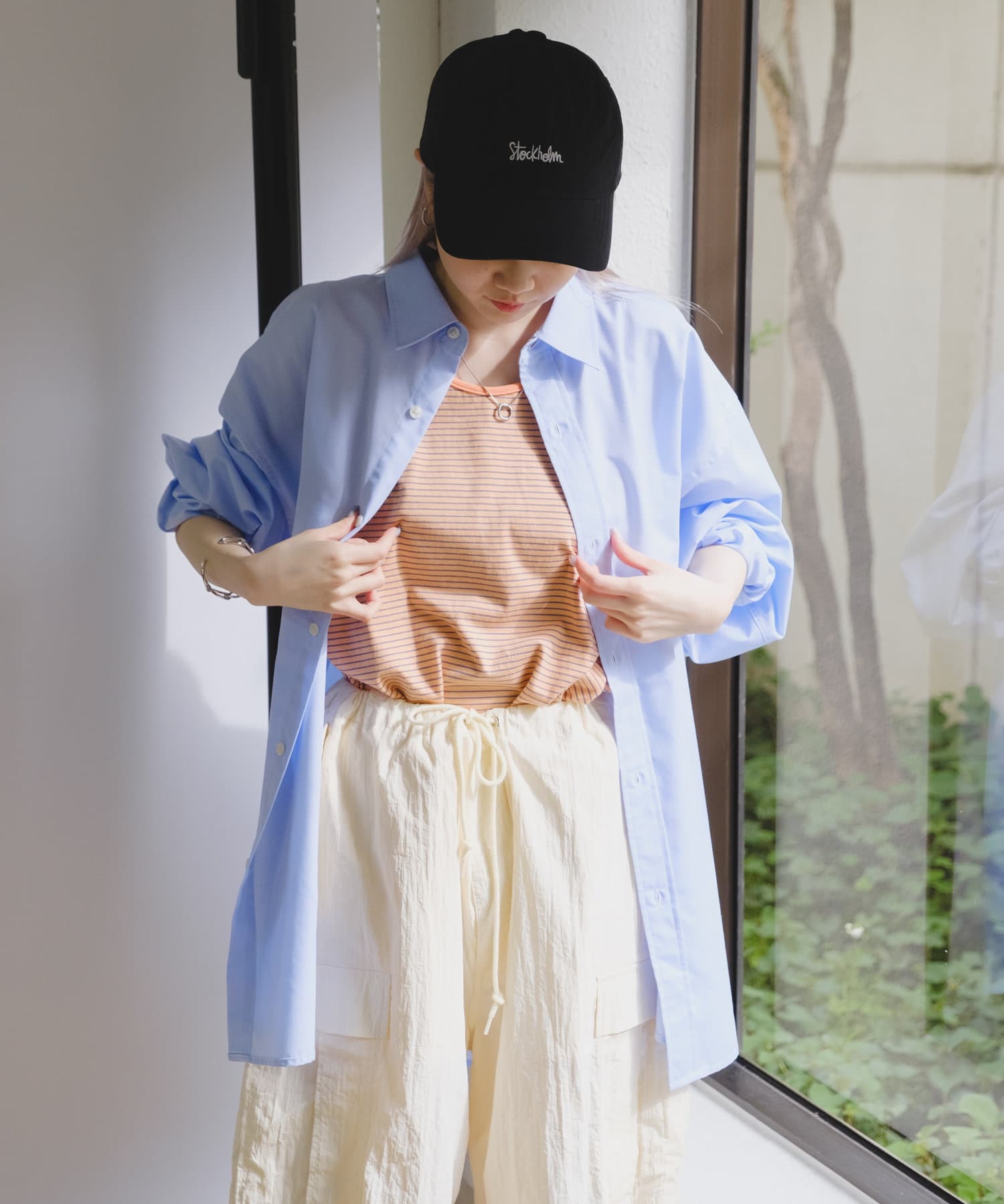 Kastane】【WHIMSIC】BACK GATHER SHIRT | OUTLET(アウトレット