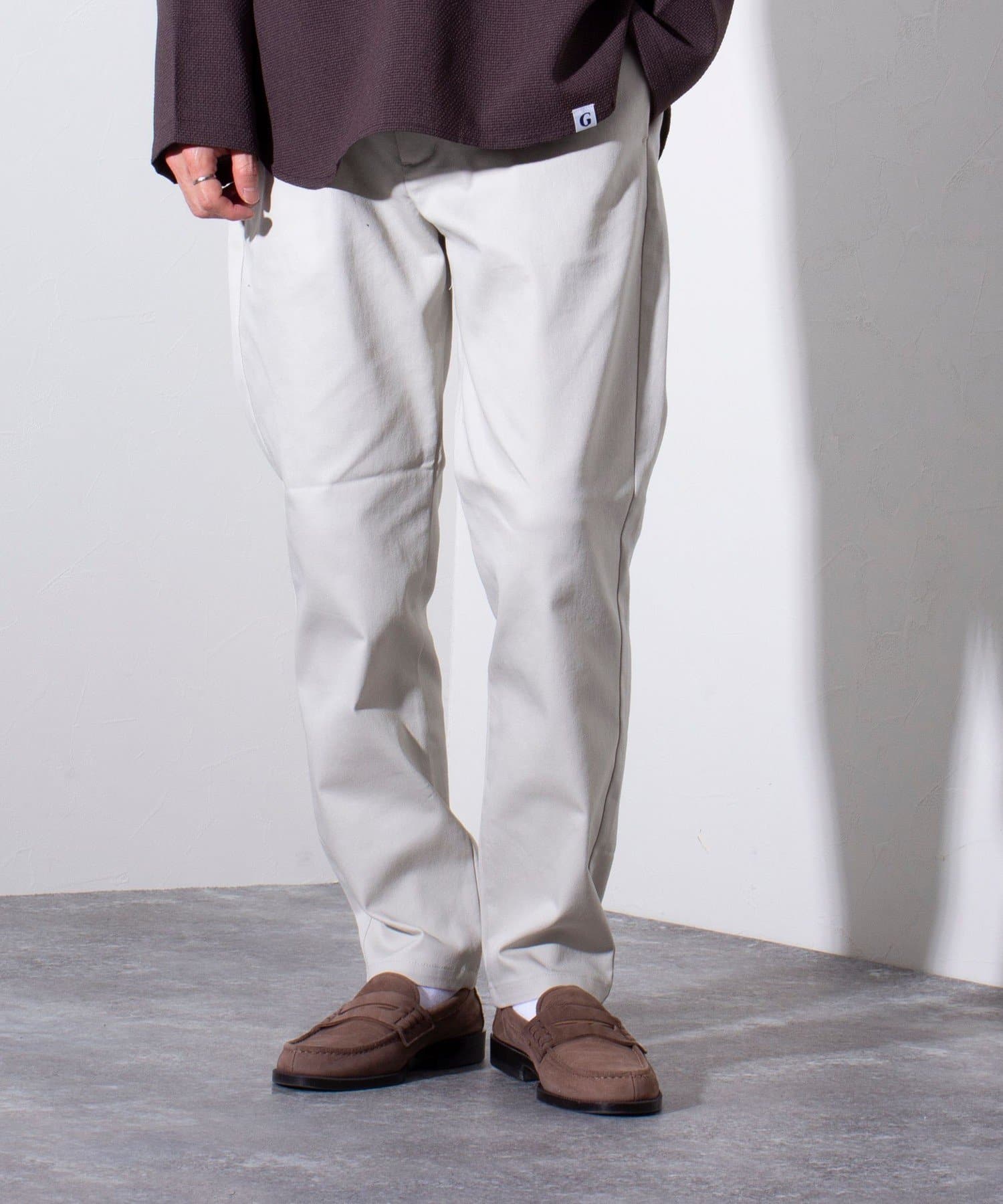 FREDY & GLOSTER(フレディ アンド グロスター) 【GLOSTER】relax チノストレッチ イージーパンツ