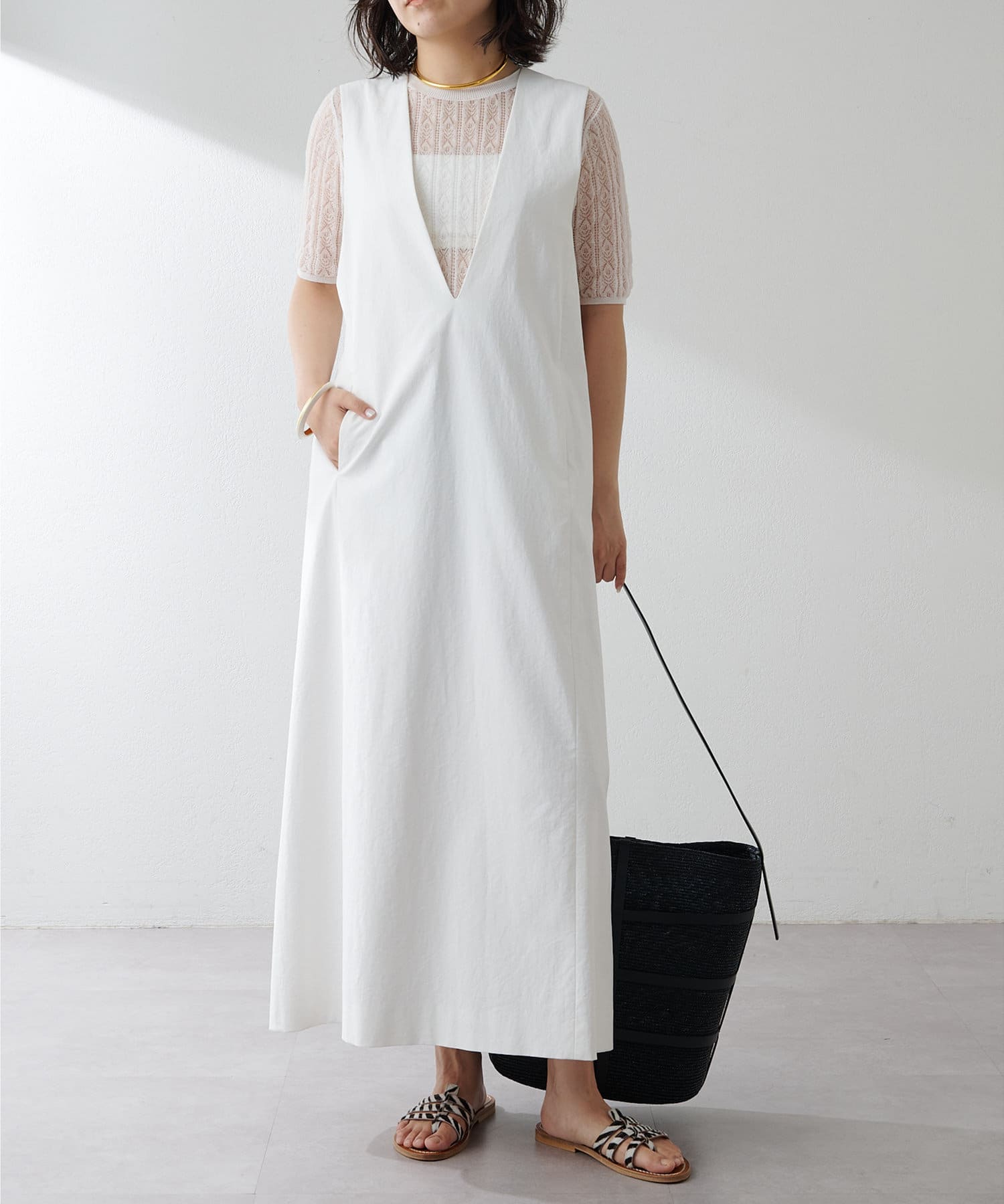 Drawing Numbers】ドライオックスパネル深Vワンピース | Whim