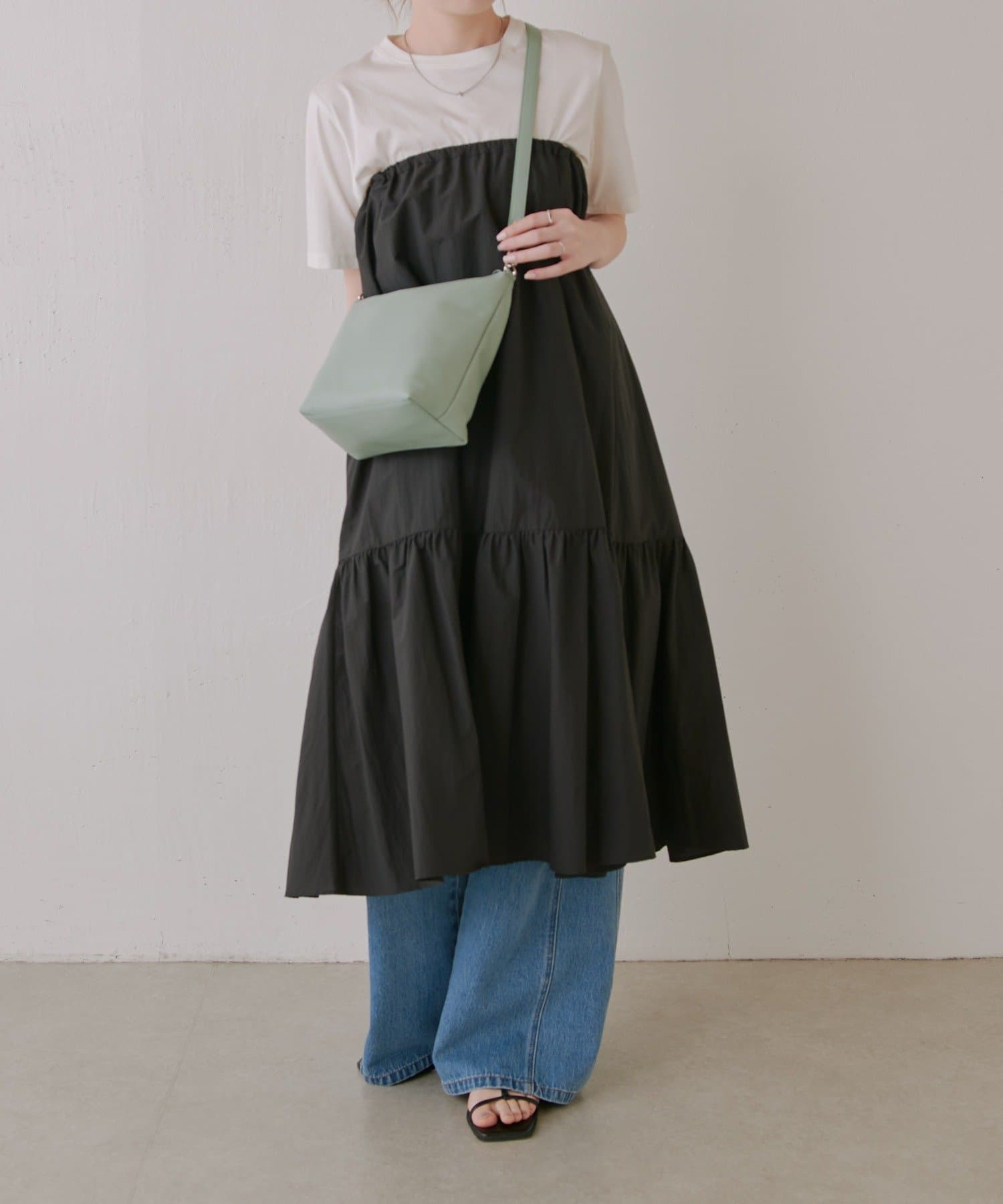 russet(ラシット) ソフトレザーシンプルショルダーバッグ