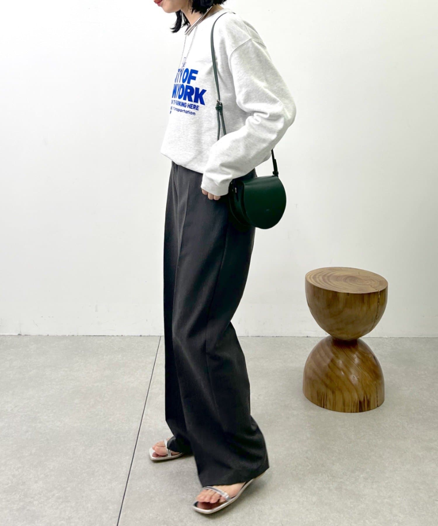 ロウウエストセンタープレスパンツ | SHENERY(シーナリー)レディース  