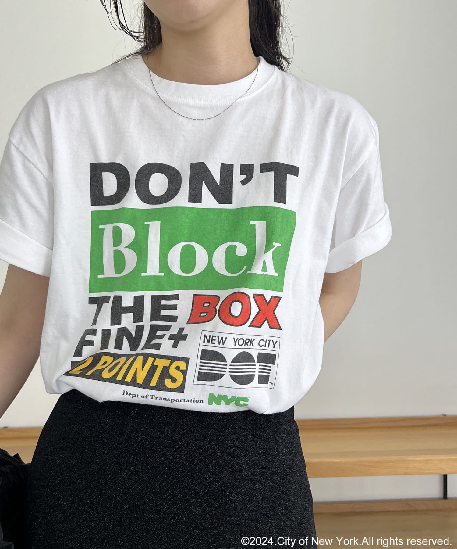 GOOD ROCK SPEED〉NYC BlockロゴTシャツ | CAPRICIEUX LE'MAGE