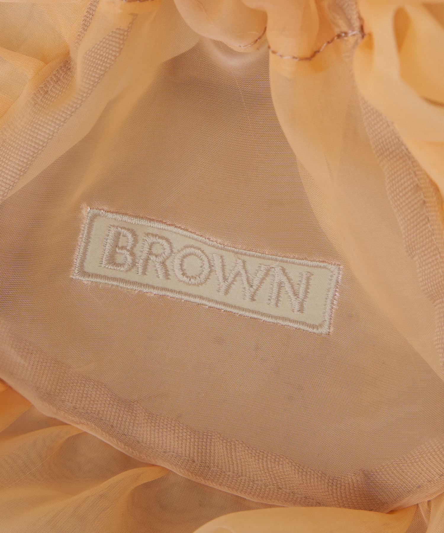 CIAOPANIC(チャオパニック) 【THEATRE PRODUCTS/シアタープロダクツ】オーガンジーフリルショルダーS