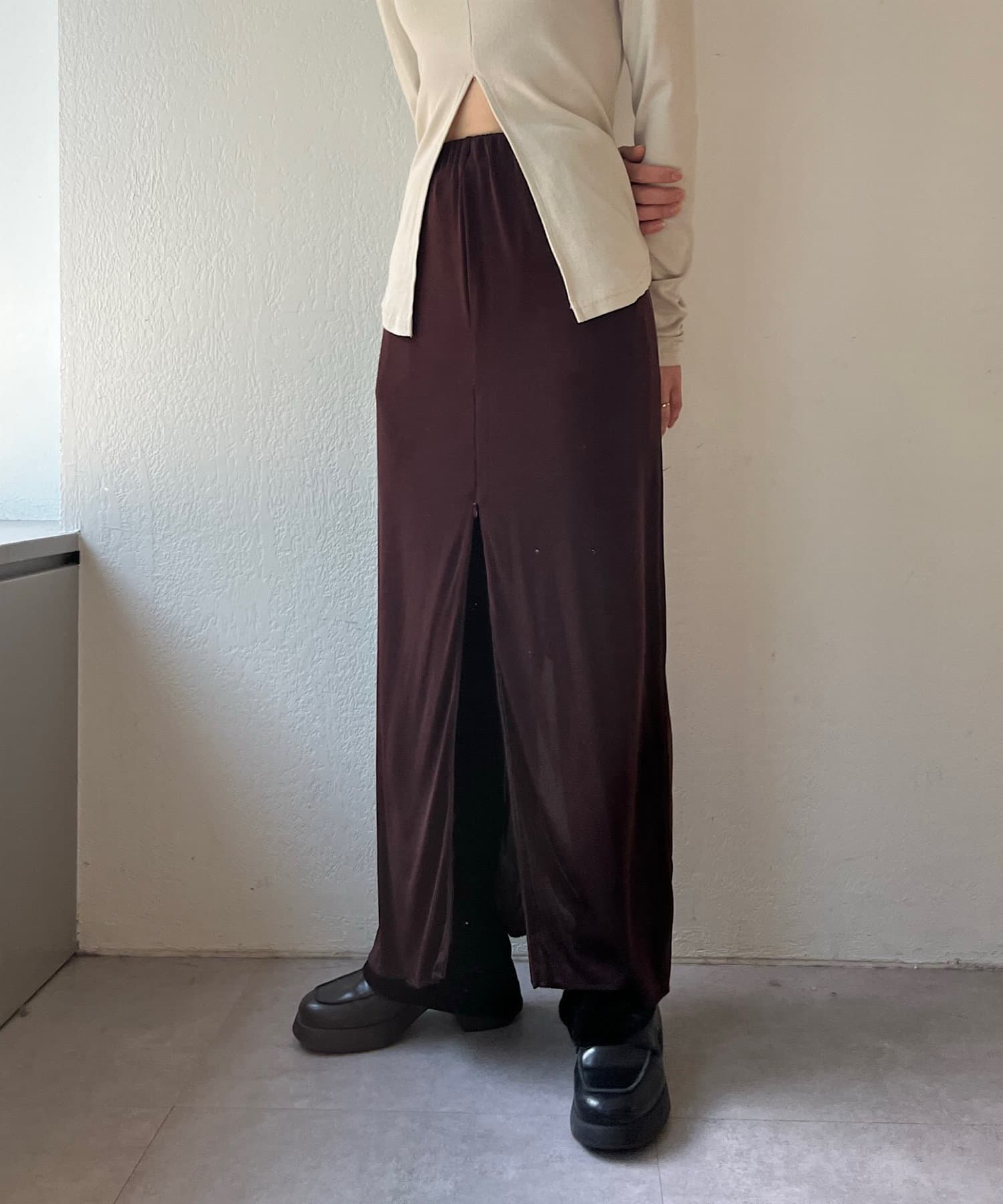 スカート Pasterip sheer middle layeringskirt Pasterip(パセリ)公式通販サイト | PAL CLOSET(パルクローゼット