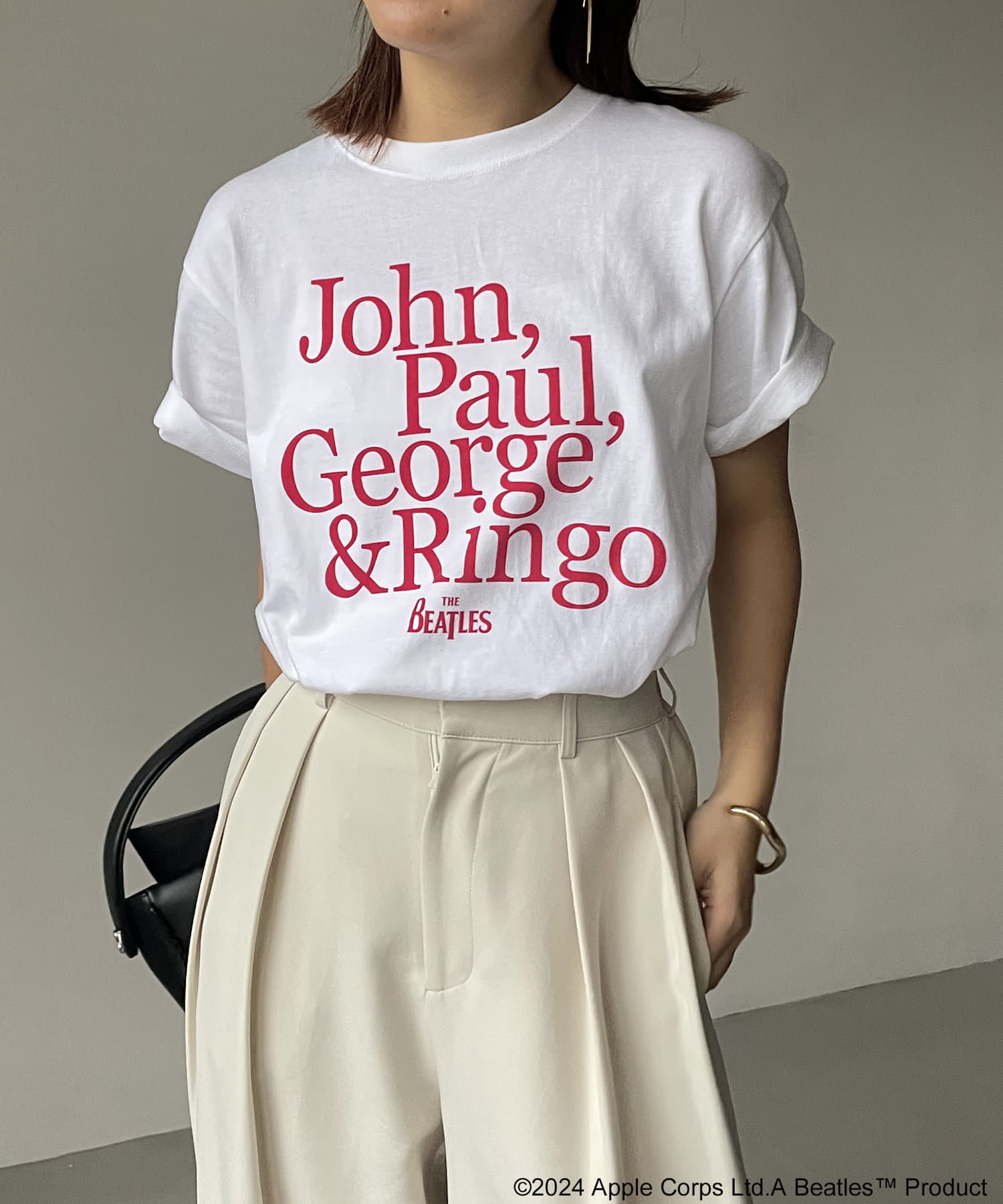 GOOD ROCK SPEED〉BEATLES MEMBER Tシャツ | CAPRICIEUX LE'MAGE
