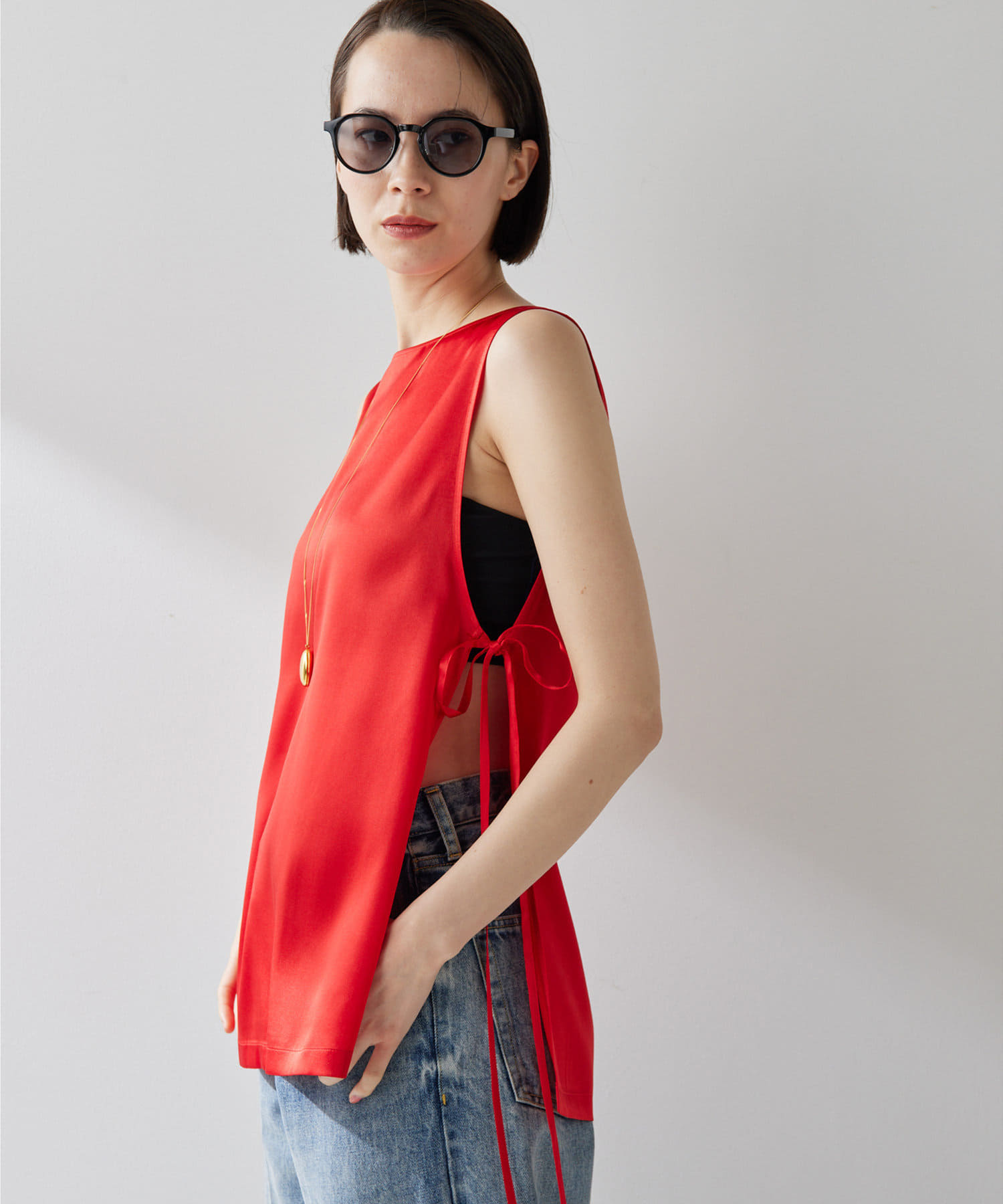 楽天市場】LILYSILK シルク ブラウス ボウタイ レディース