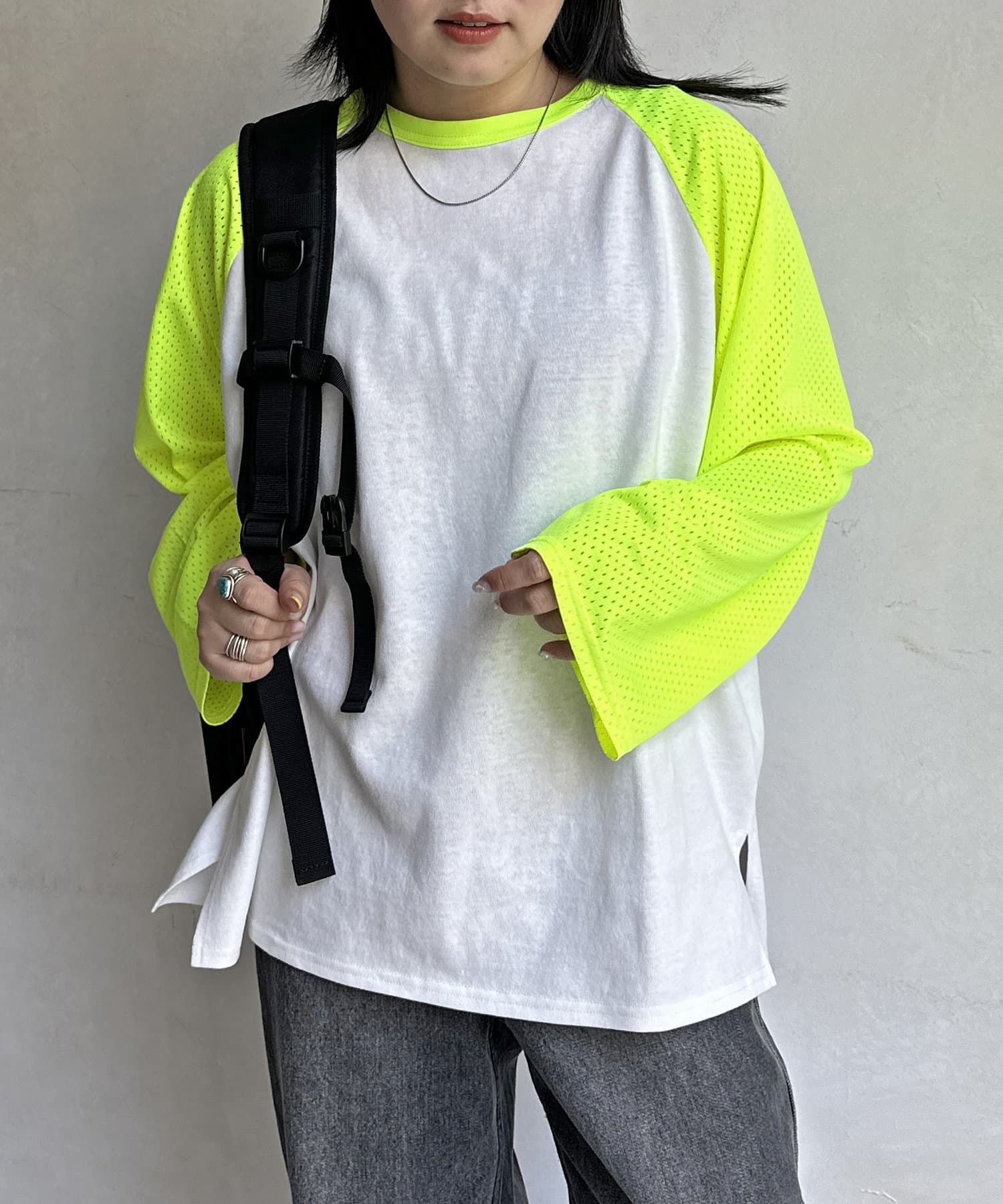 メッシュ切替ラグランT | CPCM(シーピーシーエム)レディース メッシュ切替ラグランT | CPCM(シーピーシーエム)レディース