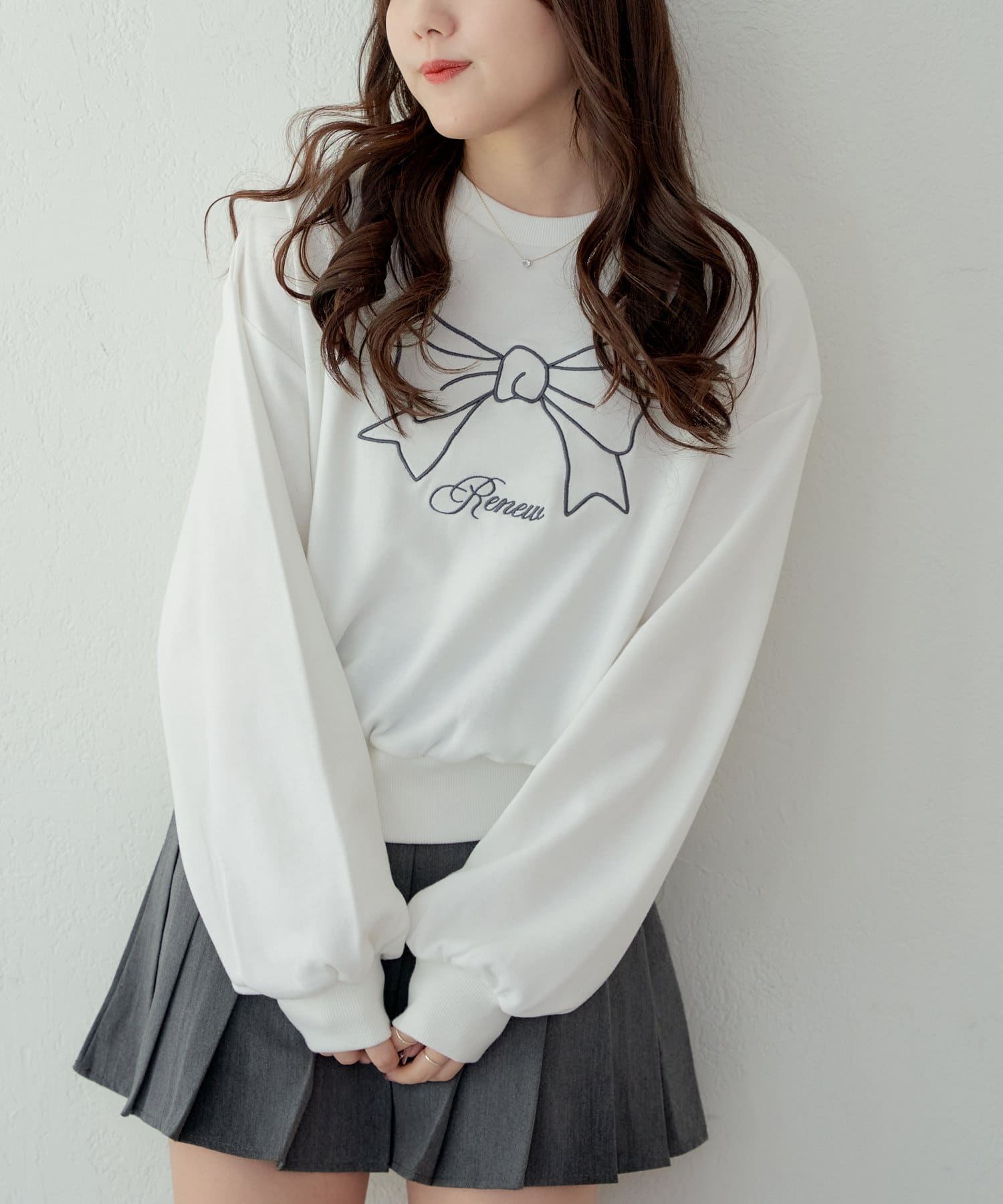 アソートリボンスウェット | Remind me and forever(リマインドミー