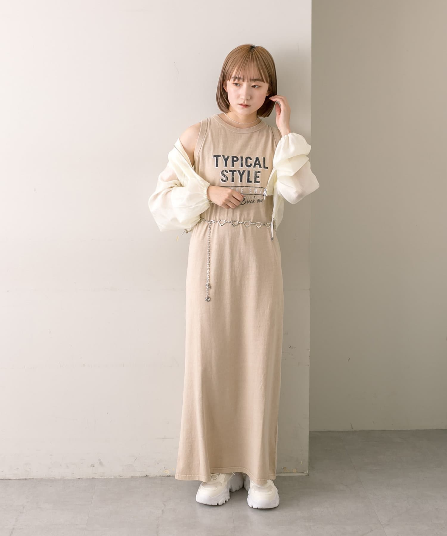 mline]ロゴアメスリワンピース | mystic(ミスティック