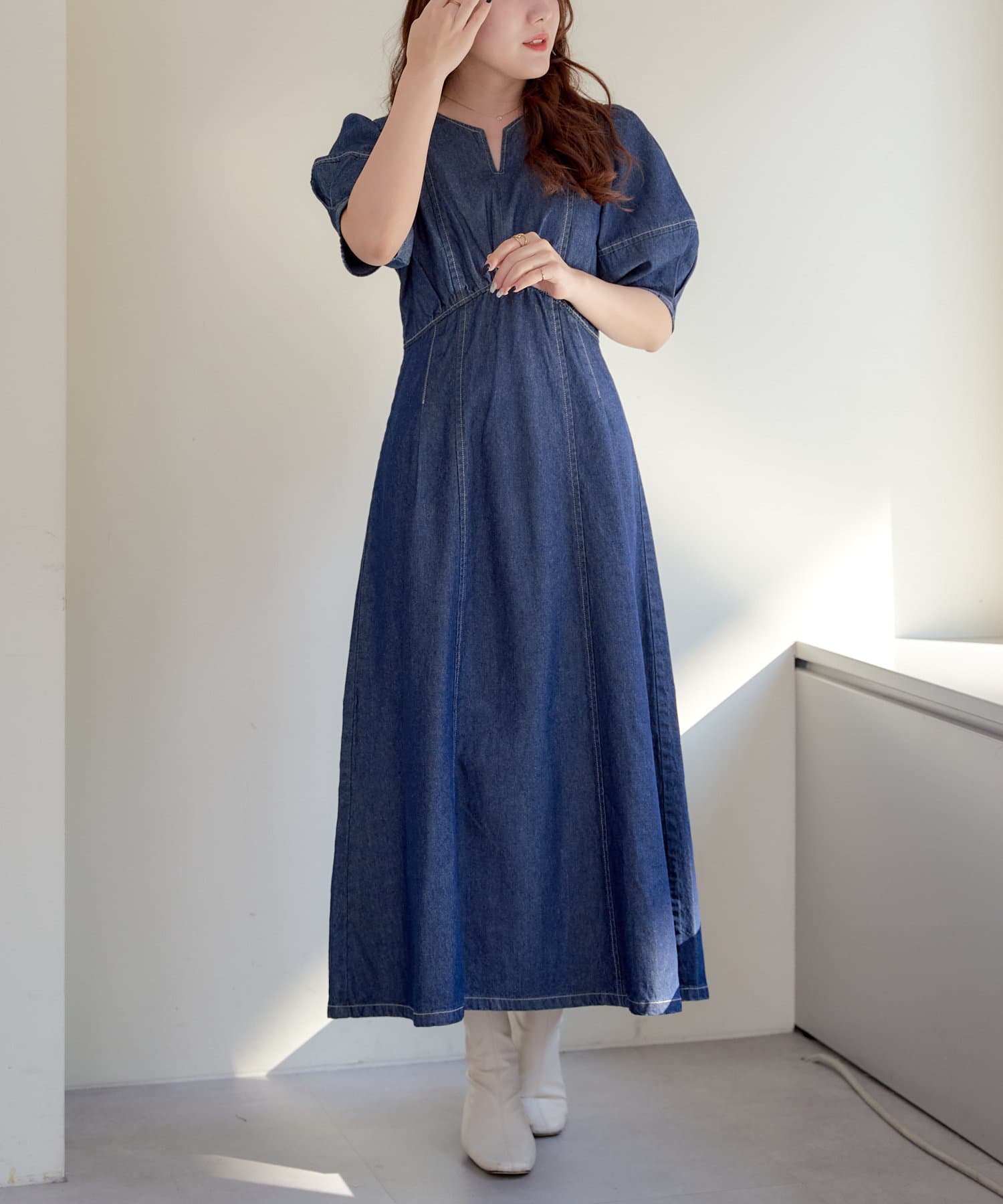 myumyu**ページ　オーダー　ボリュームフリル袖ワンピース　ハンドメイ 楽天市場】【mily bilet】ワンピース 夏 レディース 大人可愛い