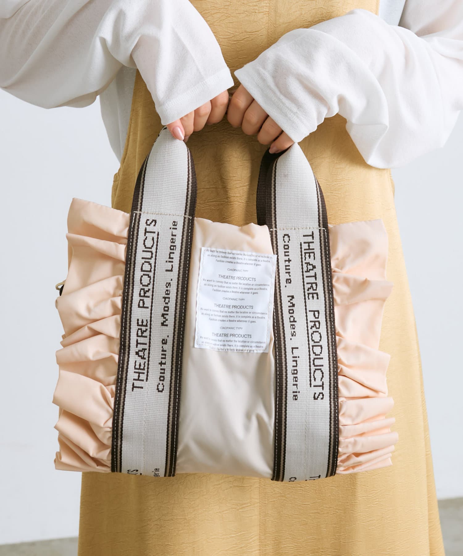 THEATRE PRODUCTS】別注フリル2WAYBAG | CIAOPANIC TYPY(チャオ