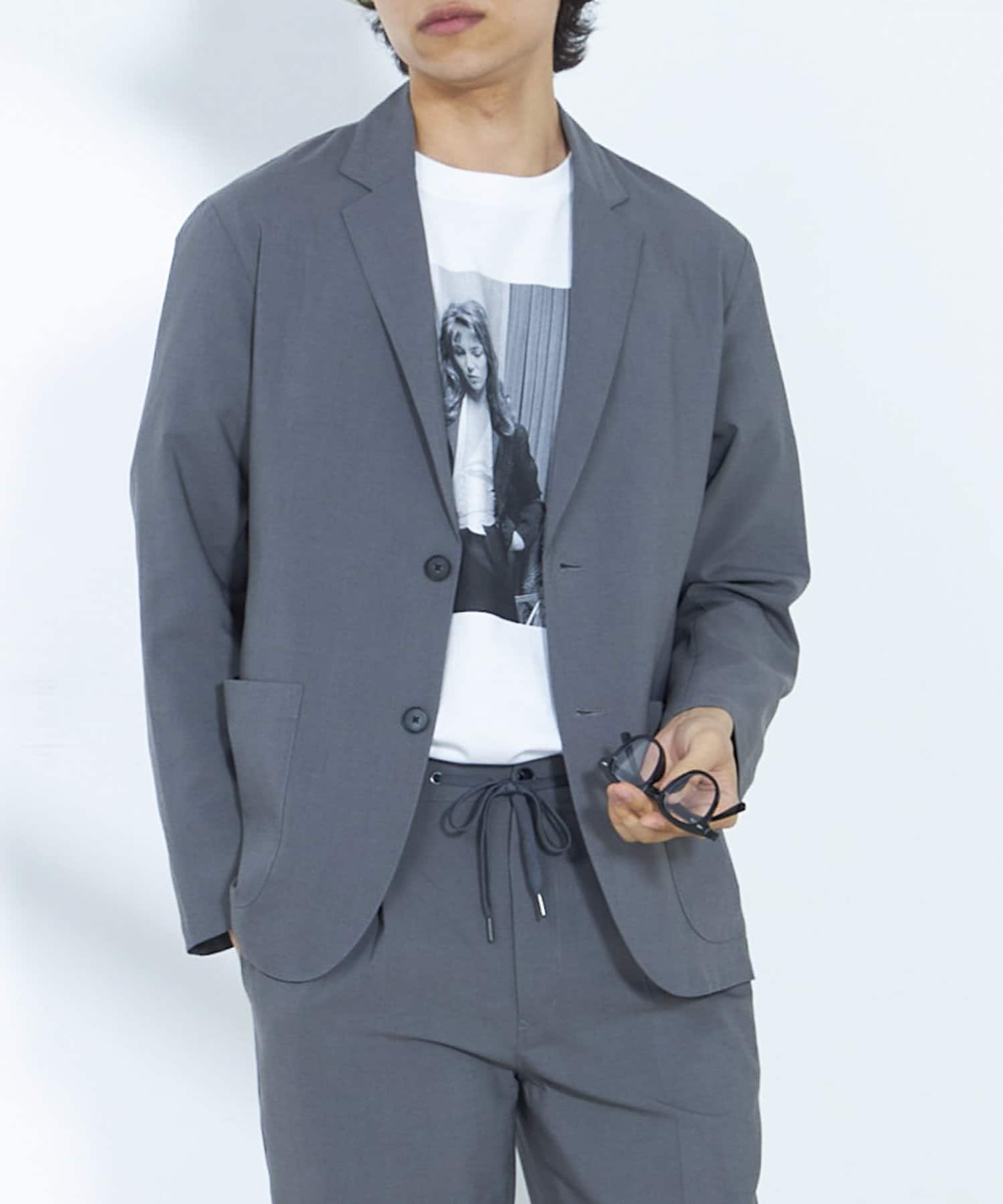 FREDY & GLOSTER(フレディ アンド グロスター) 【GLOSTER】COOLMAX テーラードジャケット イージーケア 2B