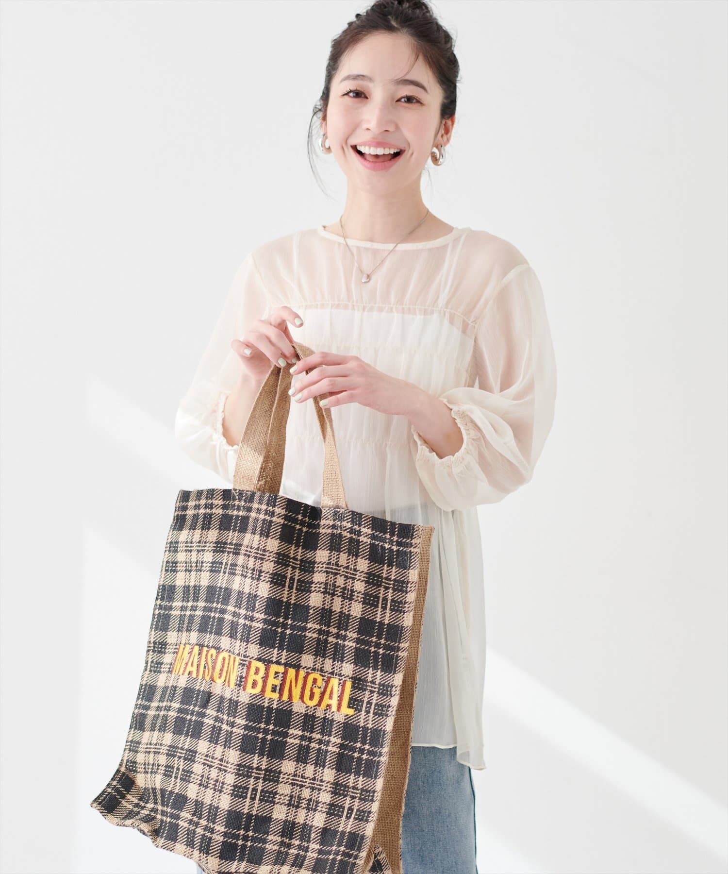 FRAMeWORK - 【COUTURE D'ADAM】別注BAG(チェック)の通販 by み