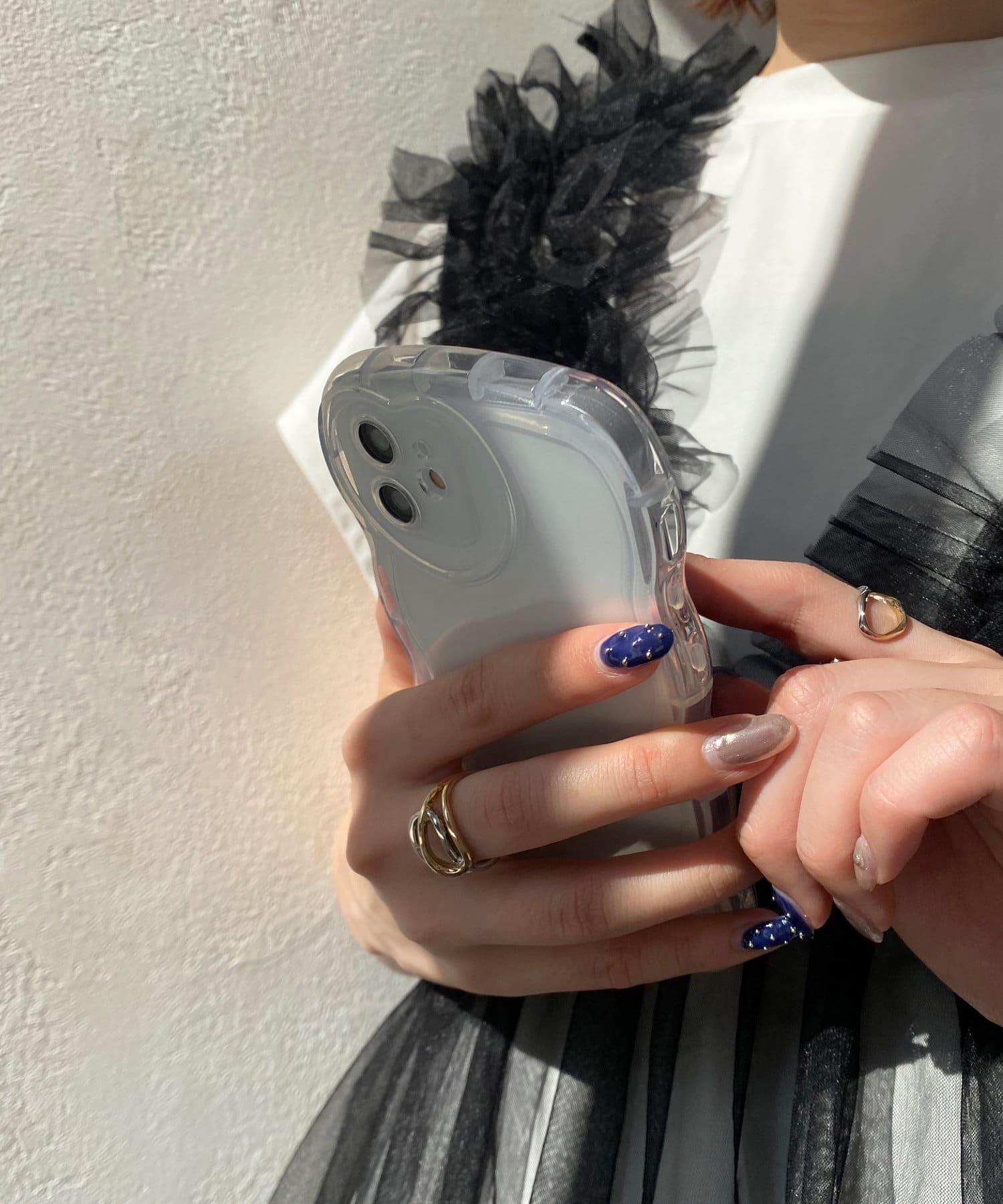 新品☆Stella McCartney☆クリスタル☆iphone7/8☆ケース