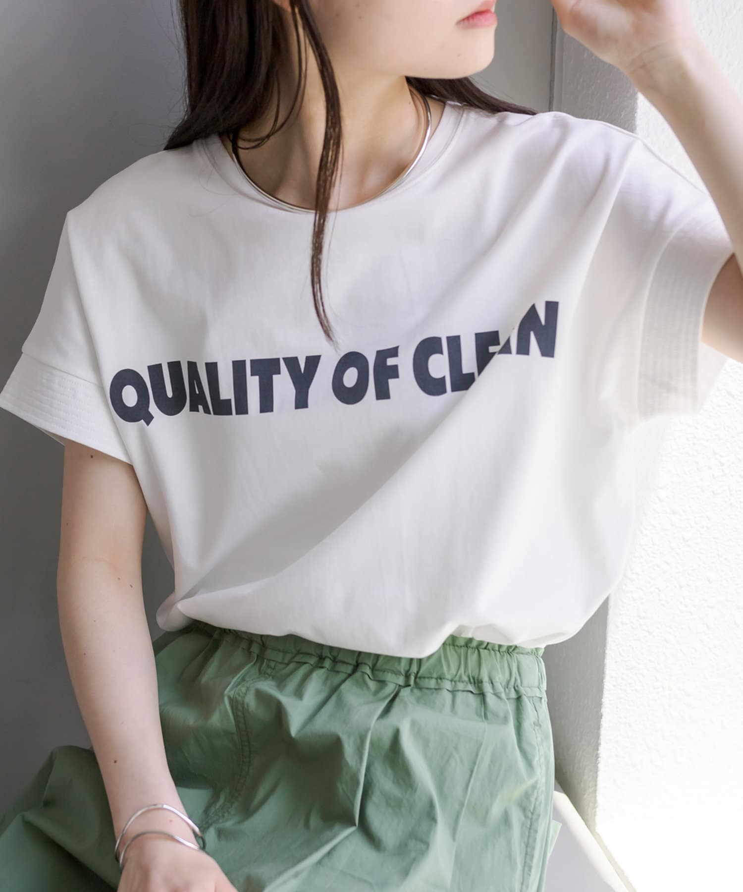 インフルエンサーセレクト】シンプルロゴプリントTシャツ | PUAL