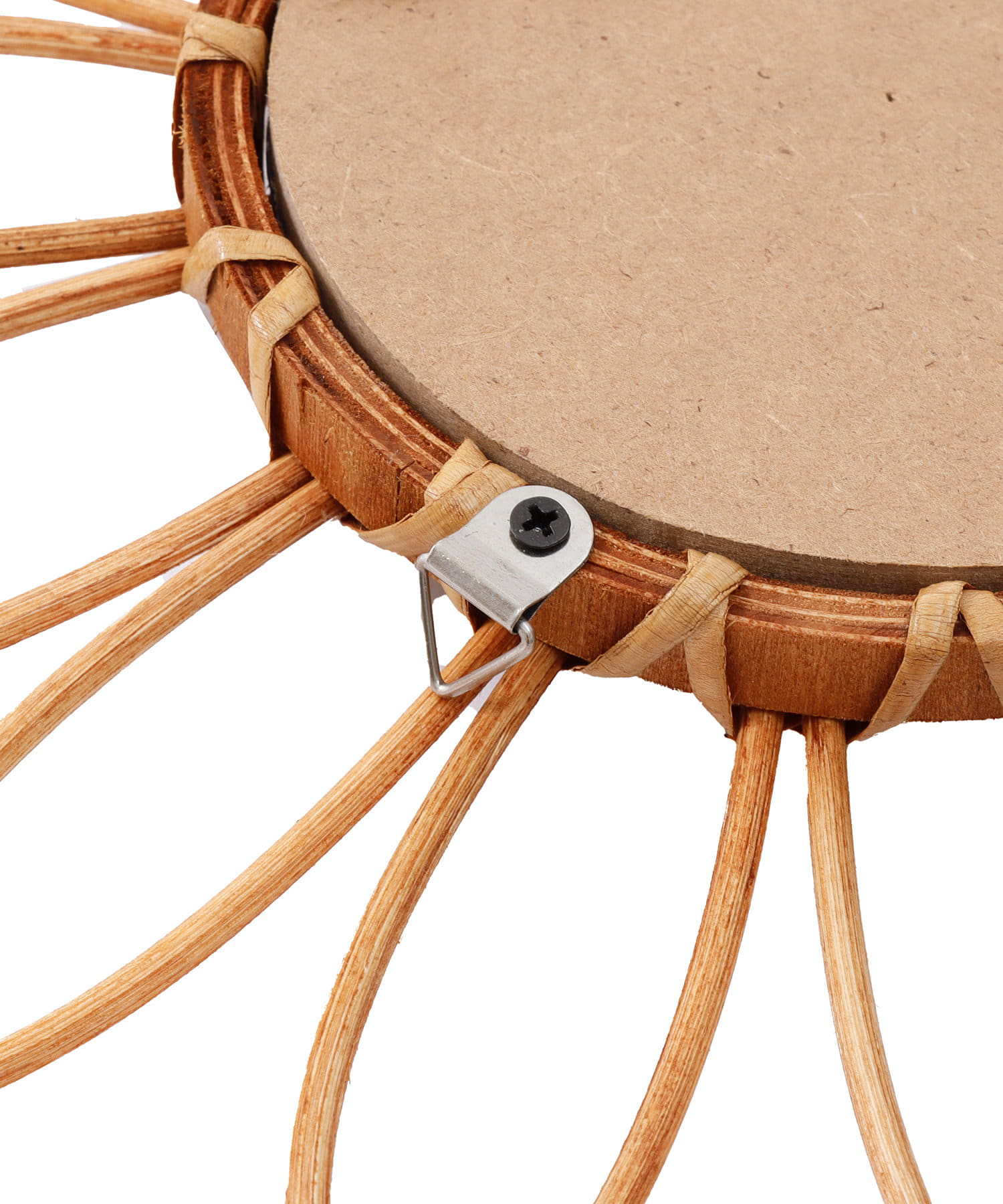 salut!(サリュ) ラタンフラワーミラーミニ／マクラメとラタン