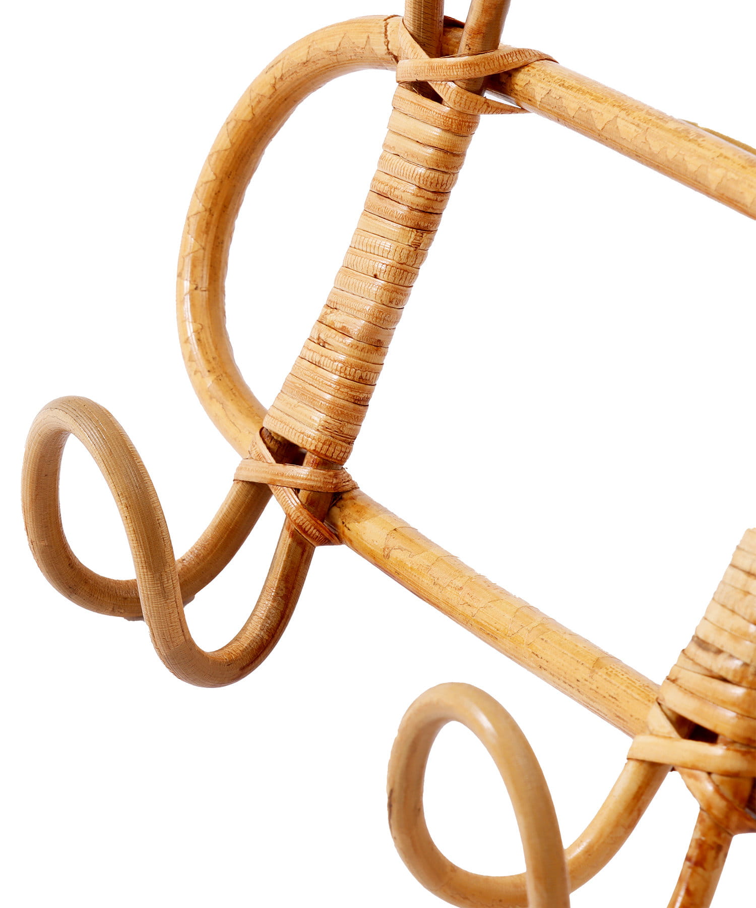 salut!(サリュ) ラタンウォールフック3連／マクラメとラタン