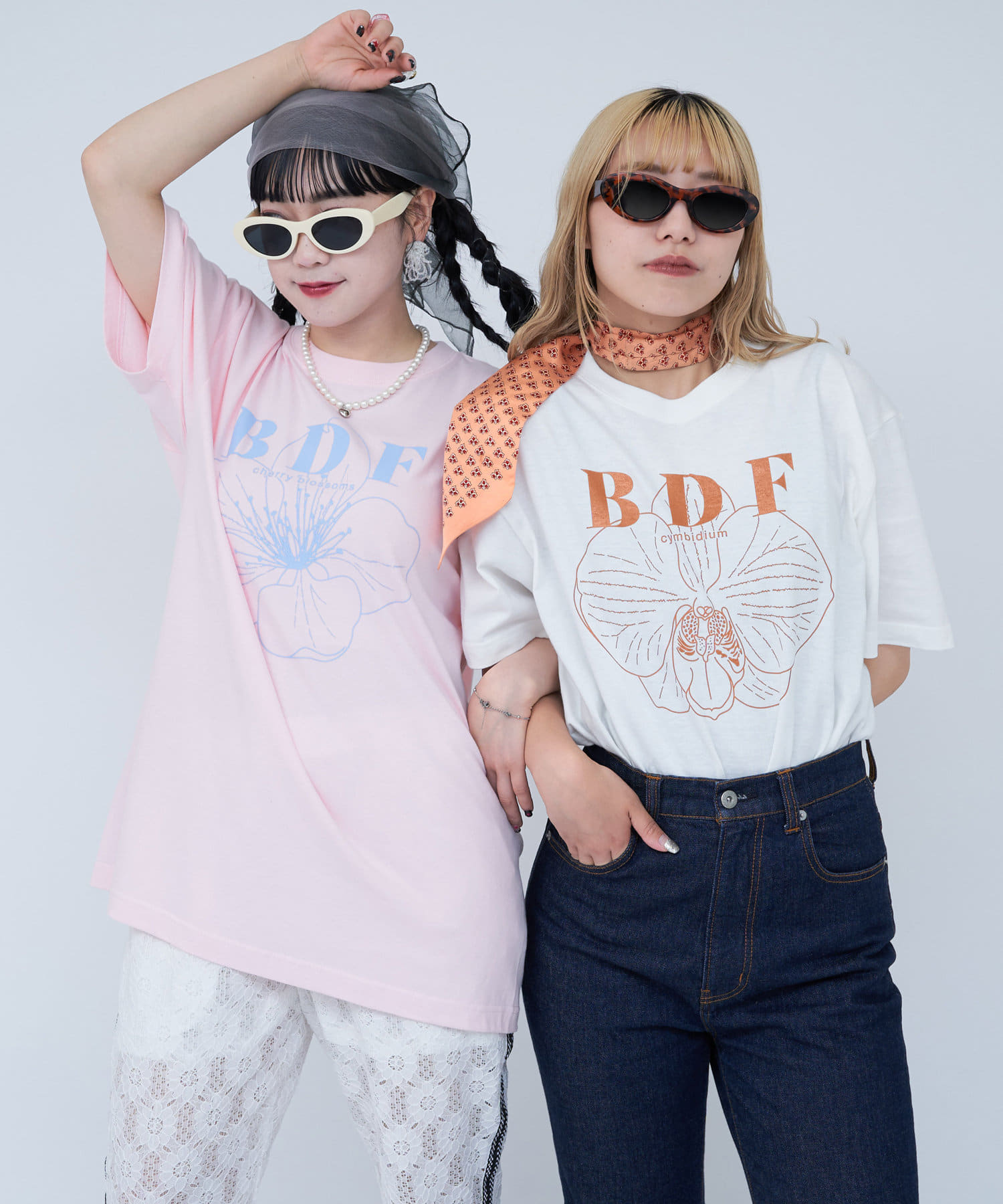 BDFフラワーロゴTシャツ | CIAOPANIC(チャオパニック)レディース | PAL 
