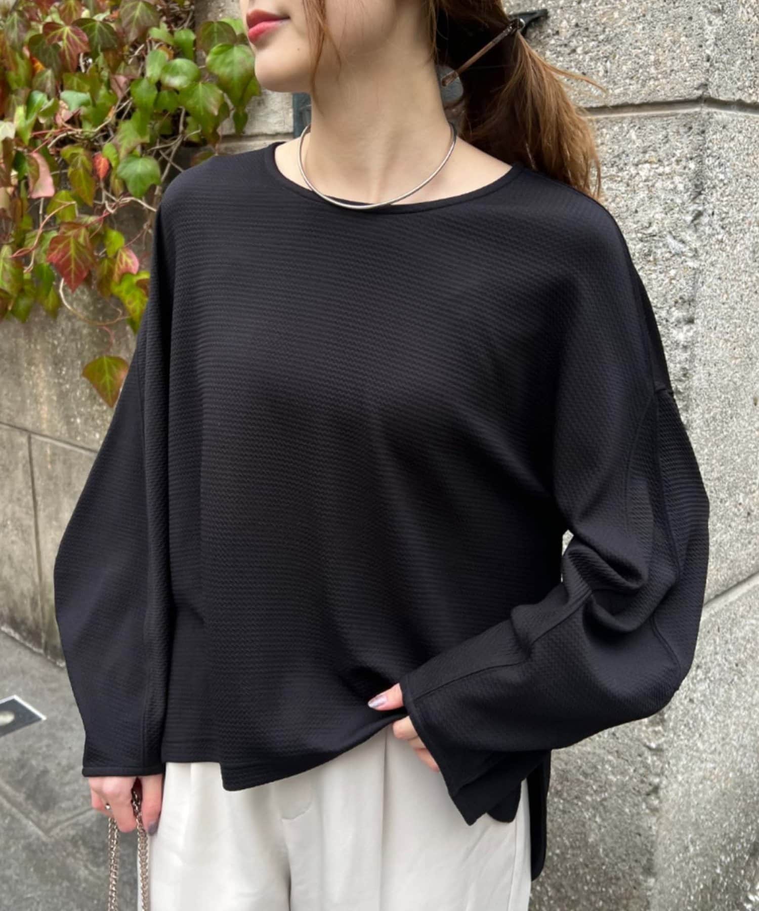 OUTLET(アウトレット) 【CIAOPANIC TYPY】袖タックデザインカットソー