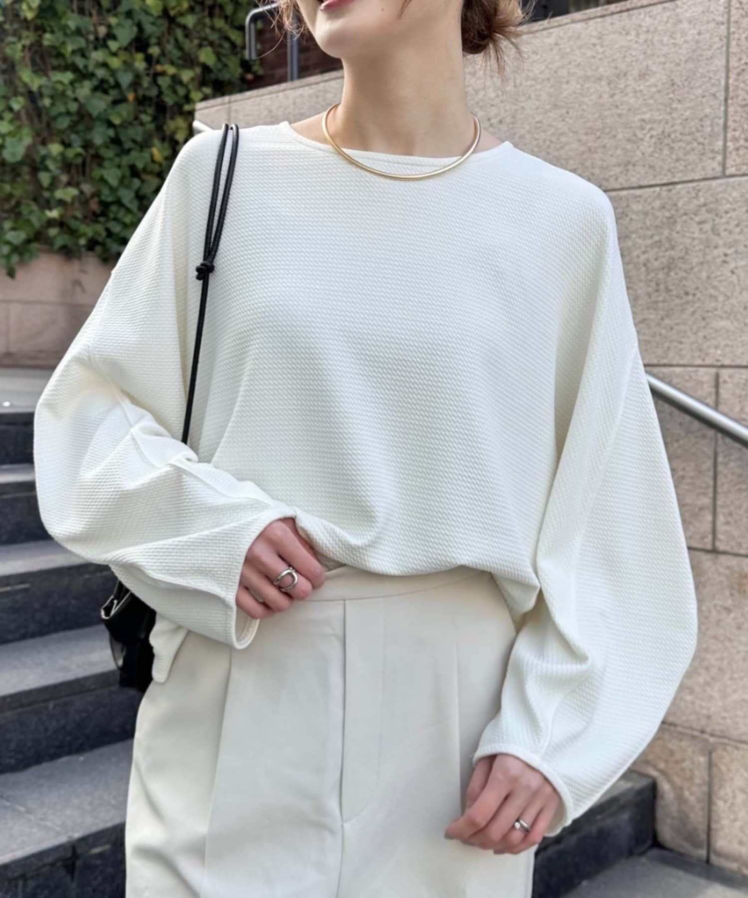 OUTLET(アウトレット) 【CIAOPANIC TYPY】袖タックデザインカットソー