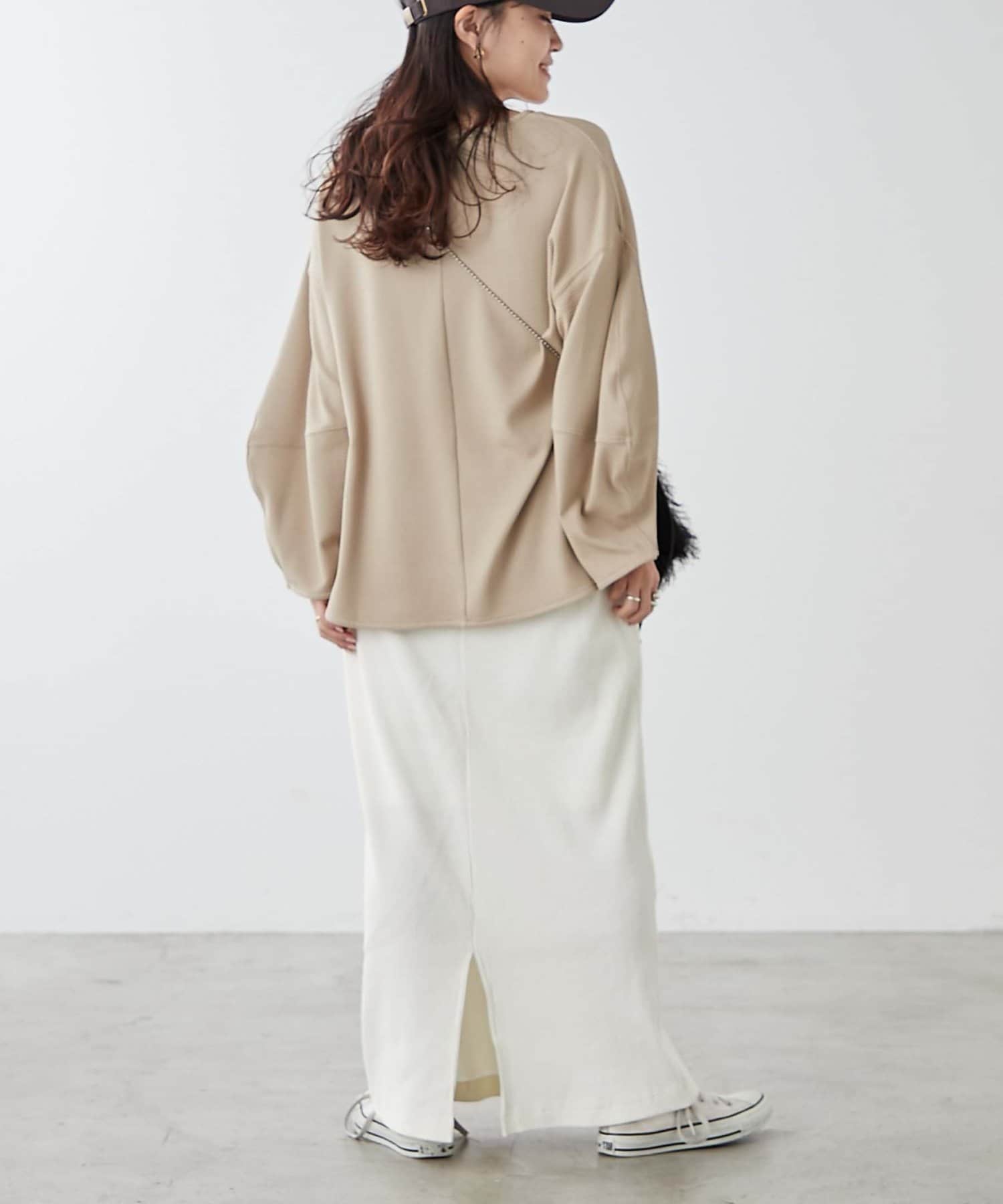 OUTLET(アウトレット) 【CIAOPANIC TYPY】袖タックデザインカットソー